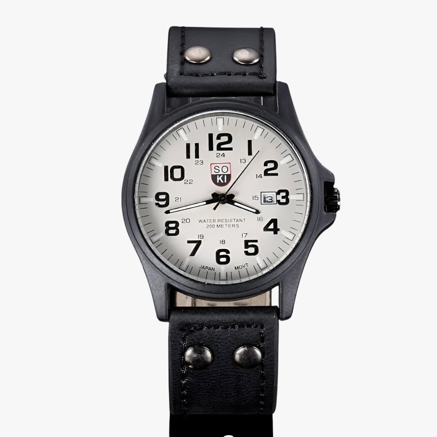 Claudio | Eleganz für den Alltag – Herrenarmbanduhr mit Datum und sportlichem Stil