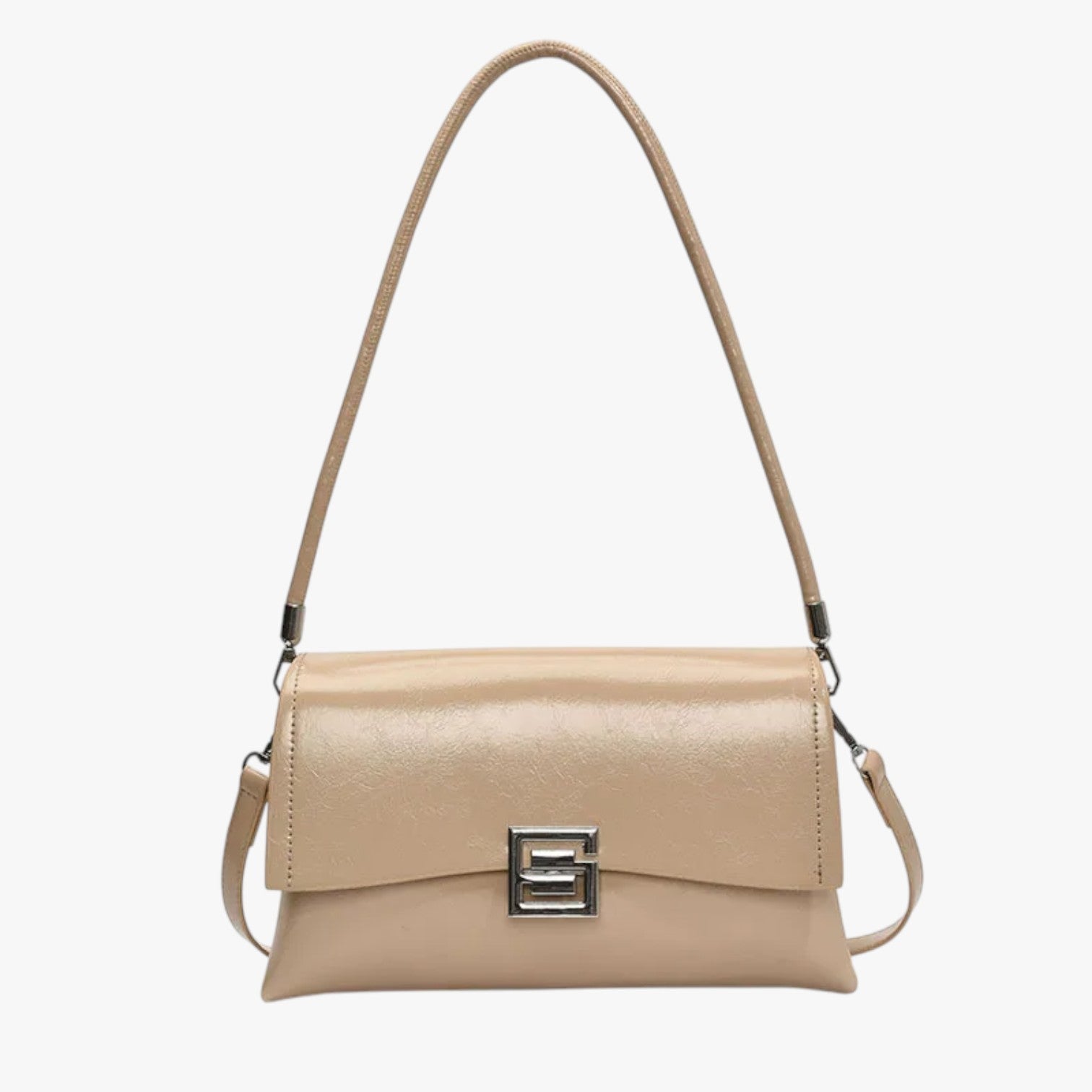 Amelia | Elegante Muschel handbag - mit luxuriöser Oberfläche für einen edlen Akzent