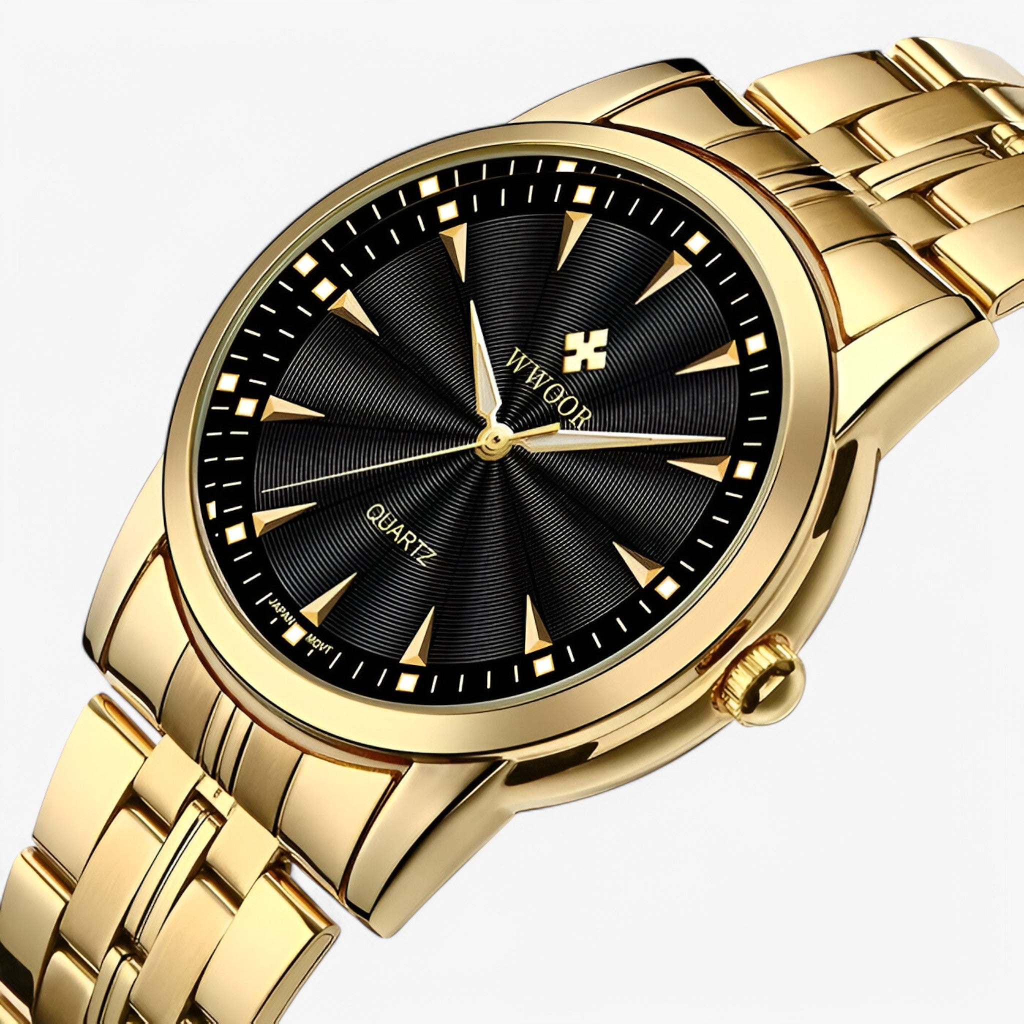 Axel | Luksus guldur i rustfrit stål