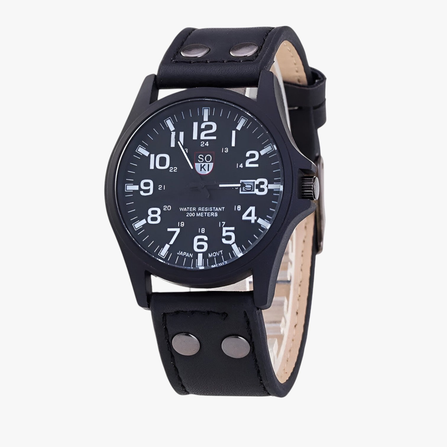 Claudio | Eleganz für den Alltag – Herrenarmbanduhr mit Datum und sportlichem Stil