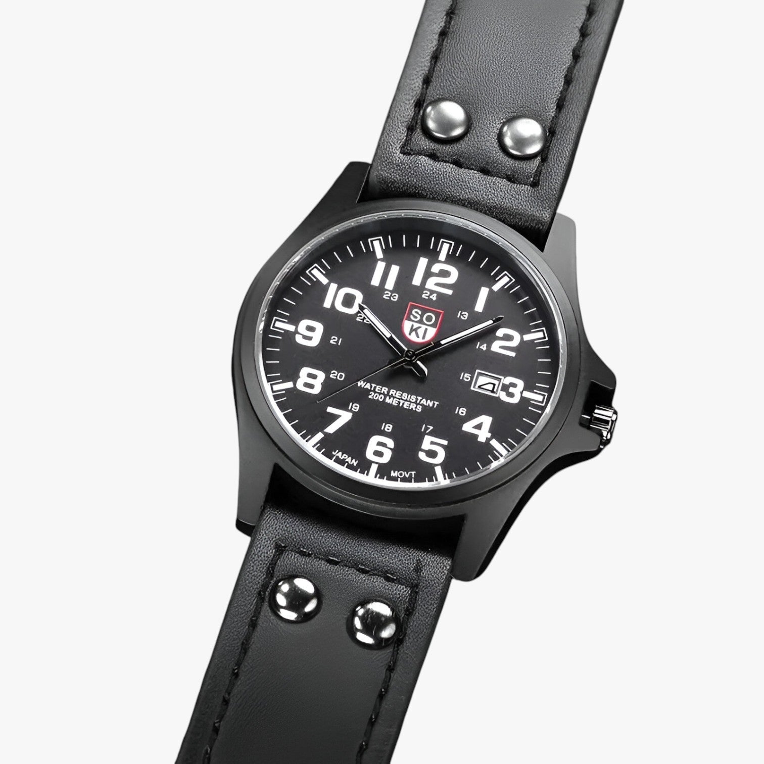 Claudio | Eleganz für den Alltag – Herrenarmbanduhr mit Datum und sportlichem Stil