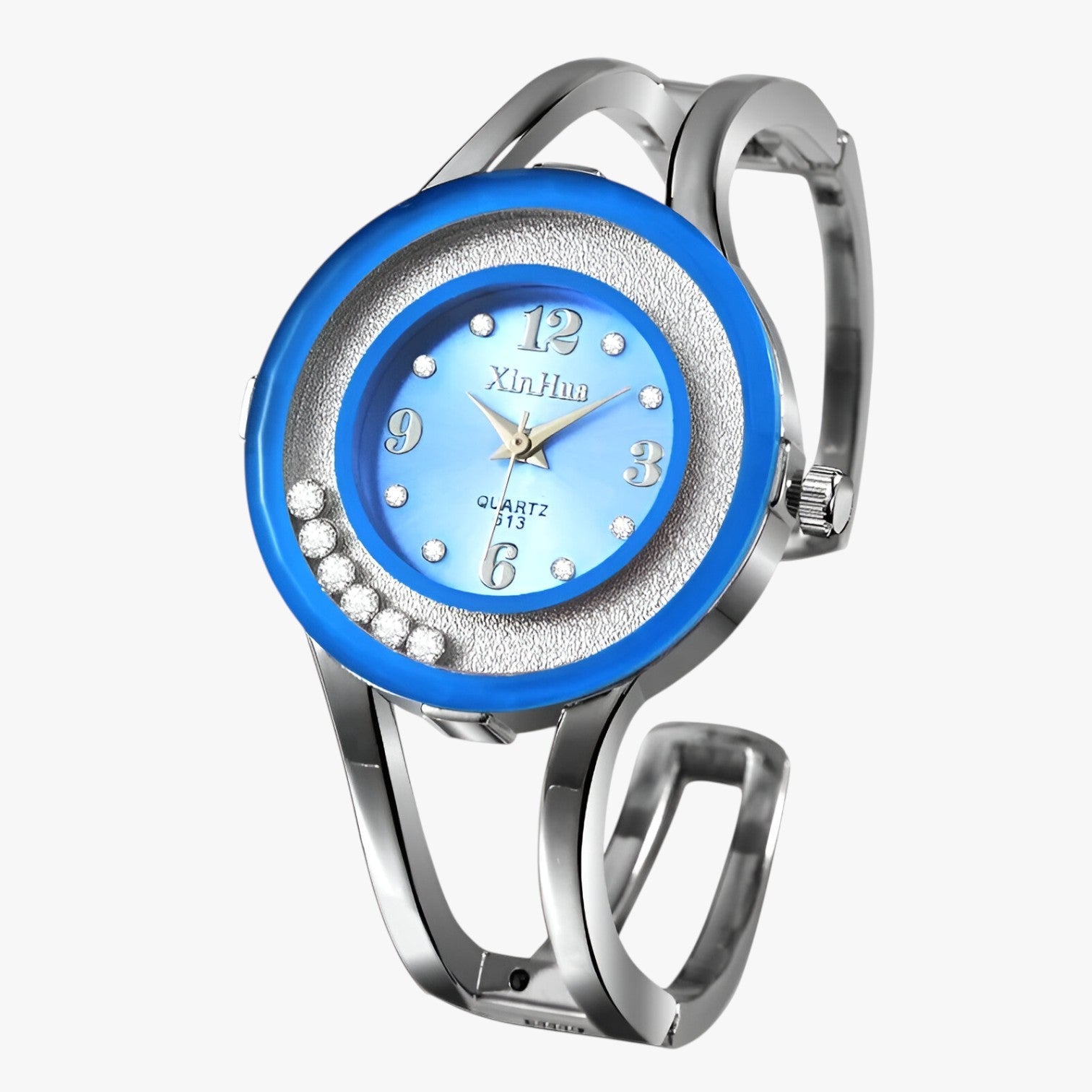 Amaia | Elegante Uhr mit Armband aus Kristall