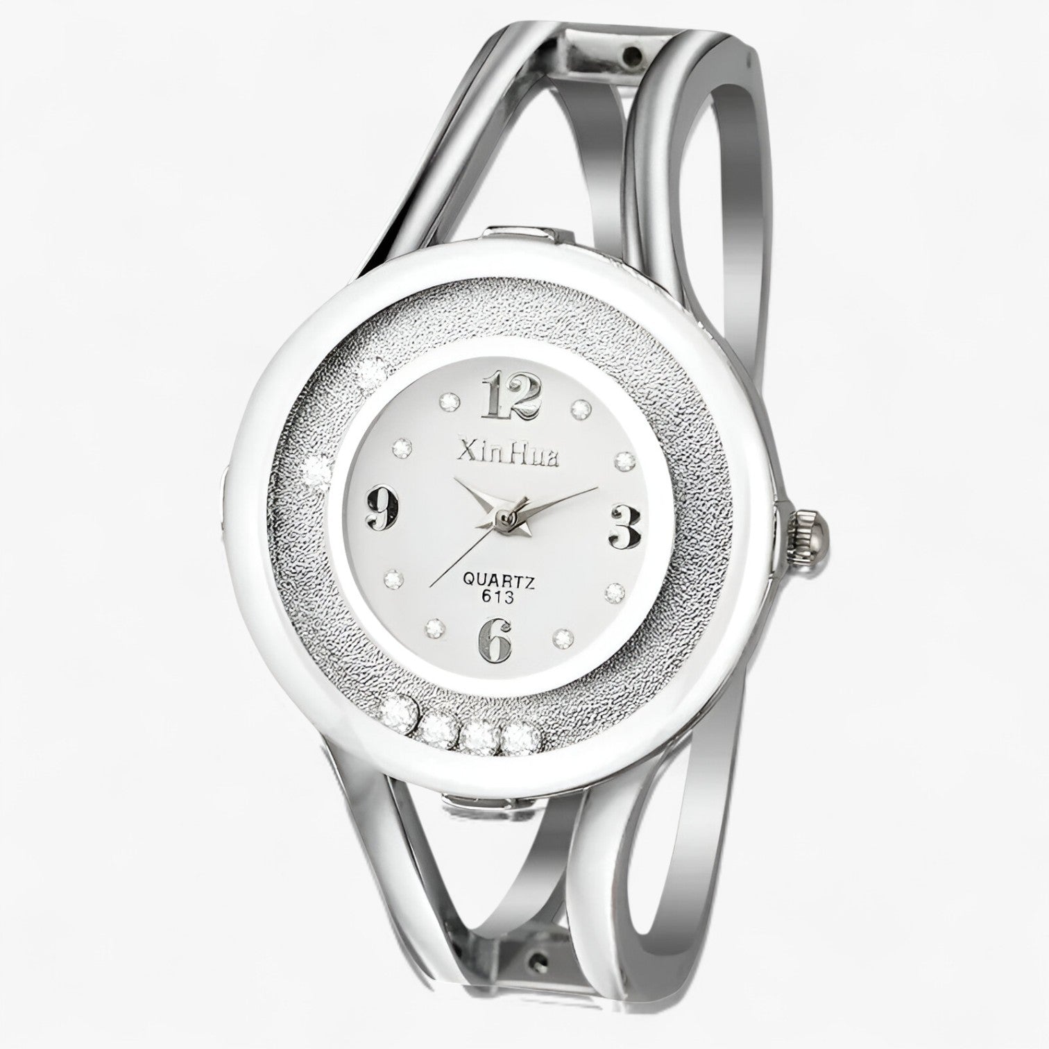 Amaia | Elegante Uhr mit Armband aus Kristall
