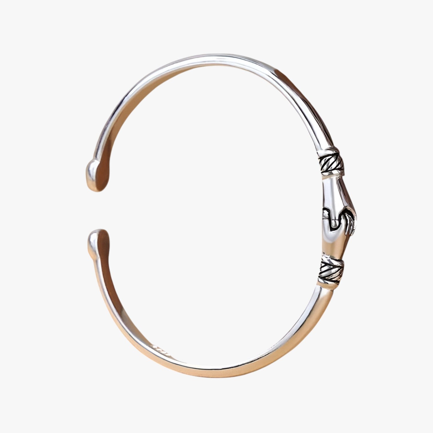Armonia | Elegantes Freundschaftsarmband aus retro Silber