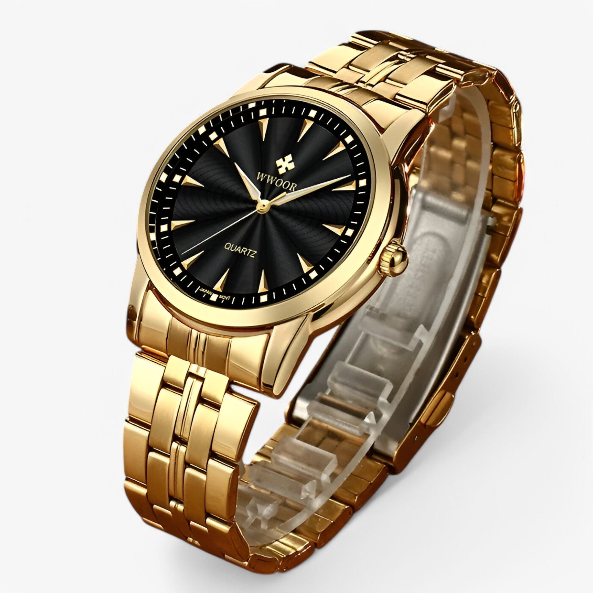 Axel | Luksus guldur i rustfrit stål