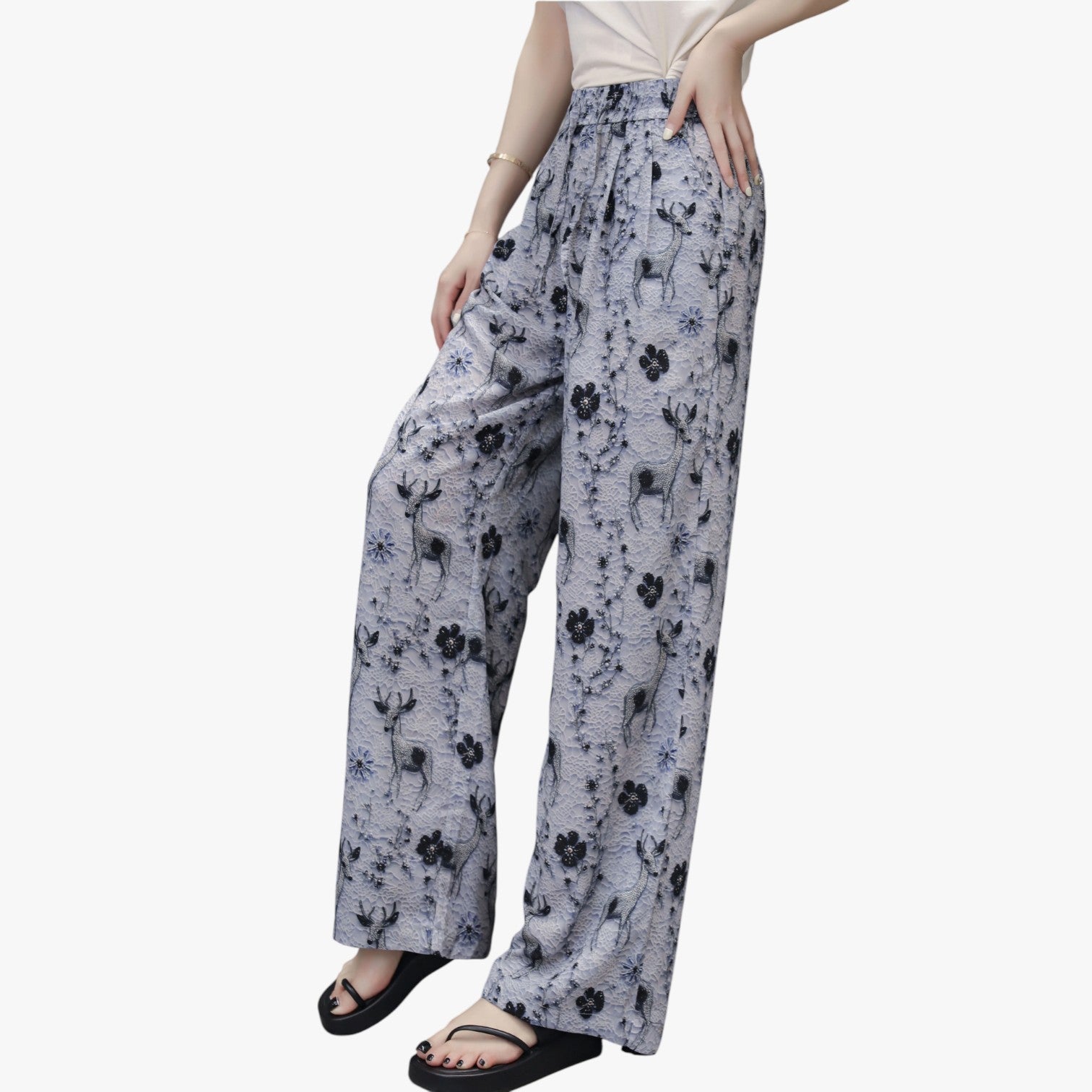 Cheryl | Sommerliche Chiffon-Hosen mit Taschen – Leicht und Lässig