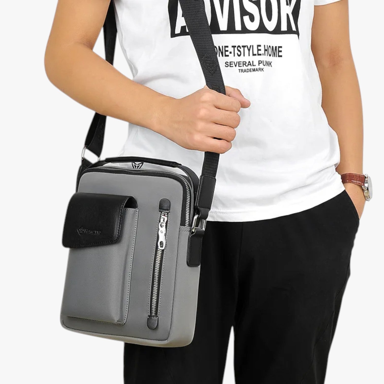 Tyron | Herren-Umhängetasche – mit lässigem Stil und viel Platz