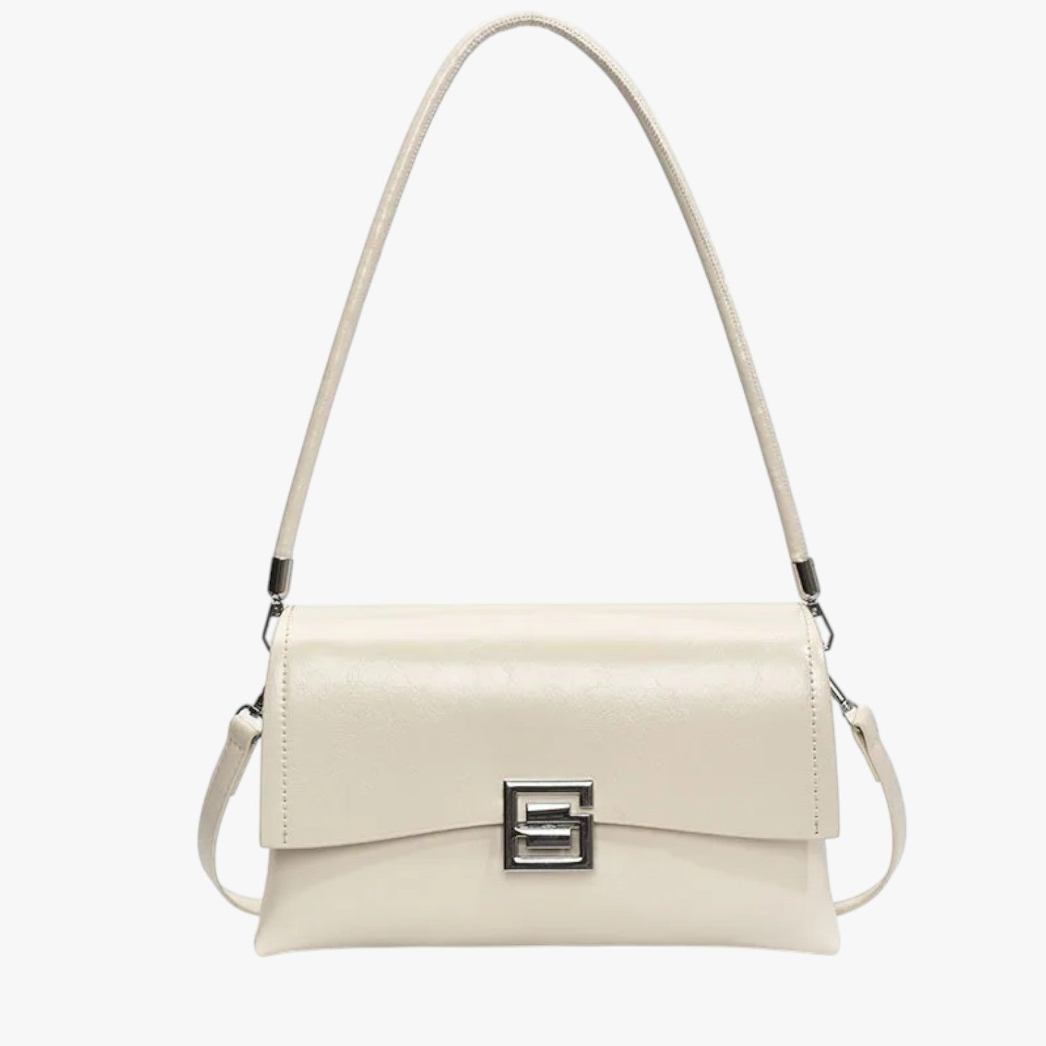Amelia | Elegante Muschel handbag - mit luxuriöser Oberfläche für einen edlen Akzent