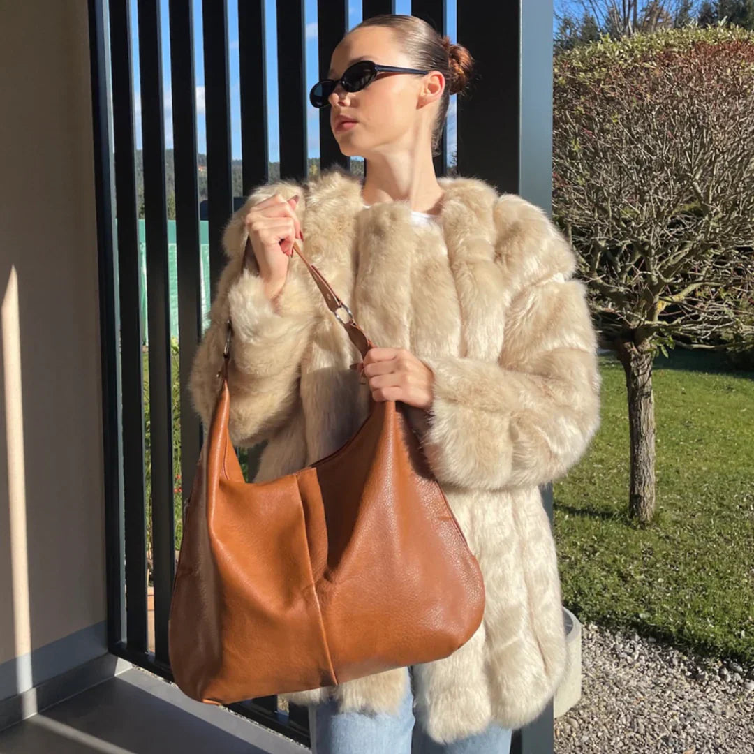 Kaia Vegane Leder Hobo Tasche - - Kaia Vegane Leder Hobo Tasche - €25 - Concept Neurenberg