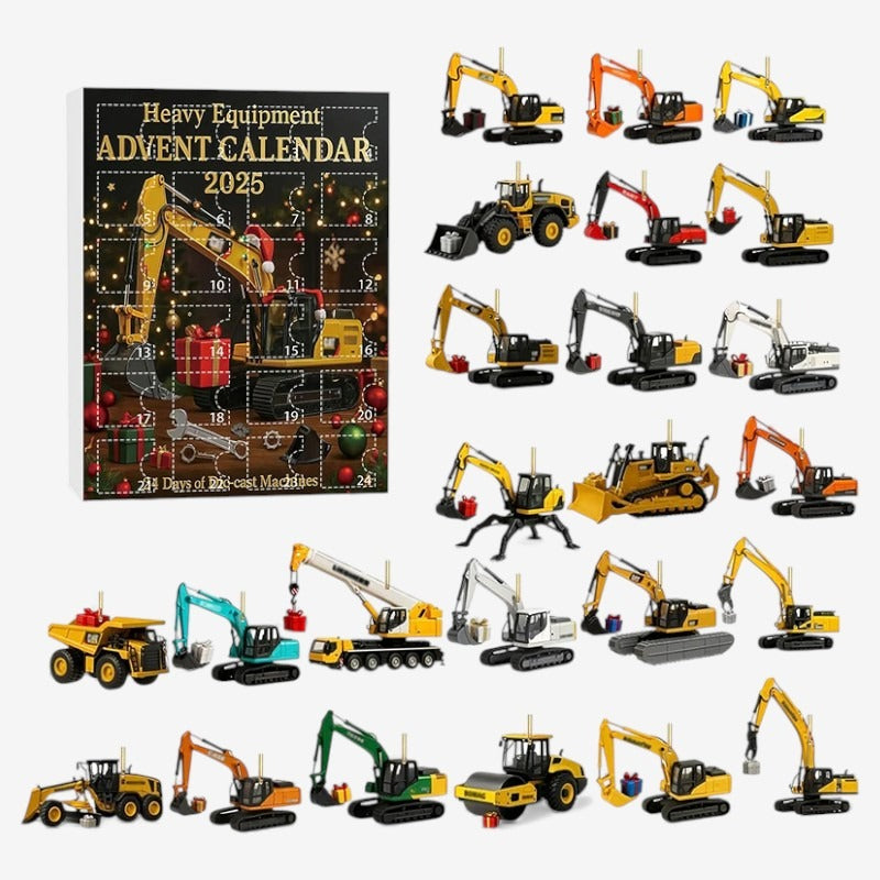 Kinder Adventskalender mit Kranich-Spielzeug 0