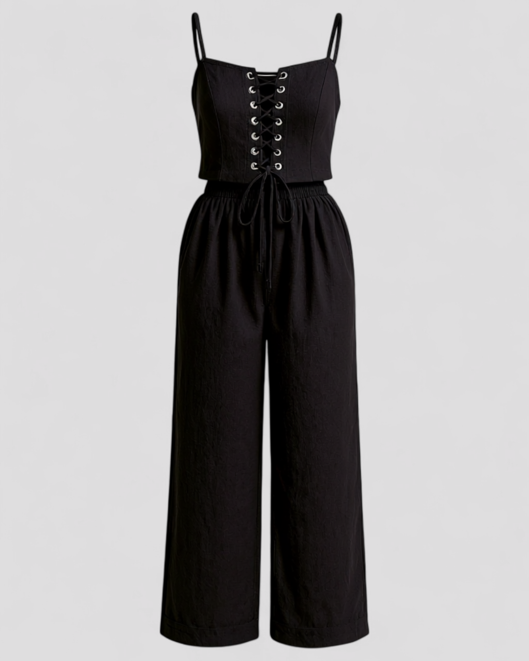 Leinen Set Damen – Elegantes Top und Hose 2