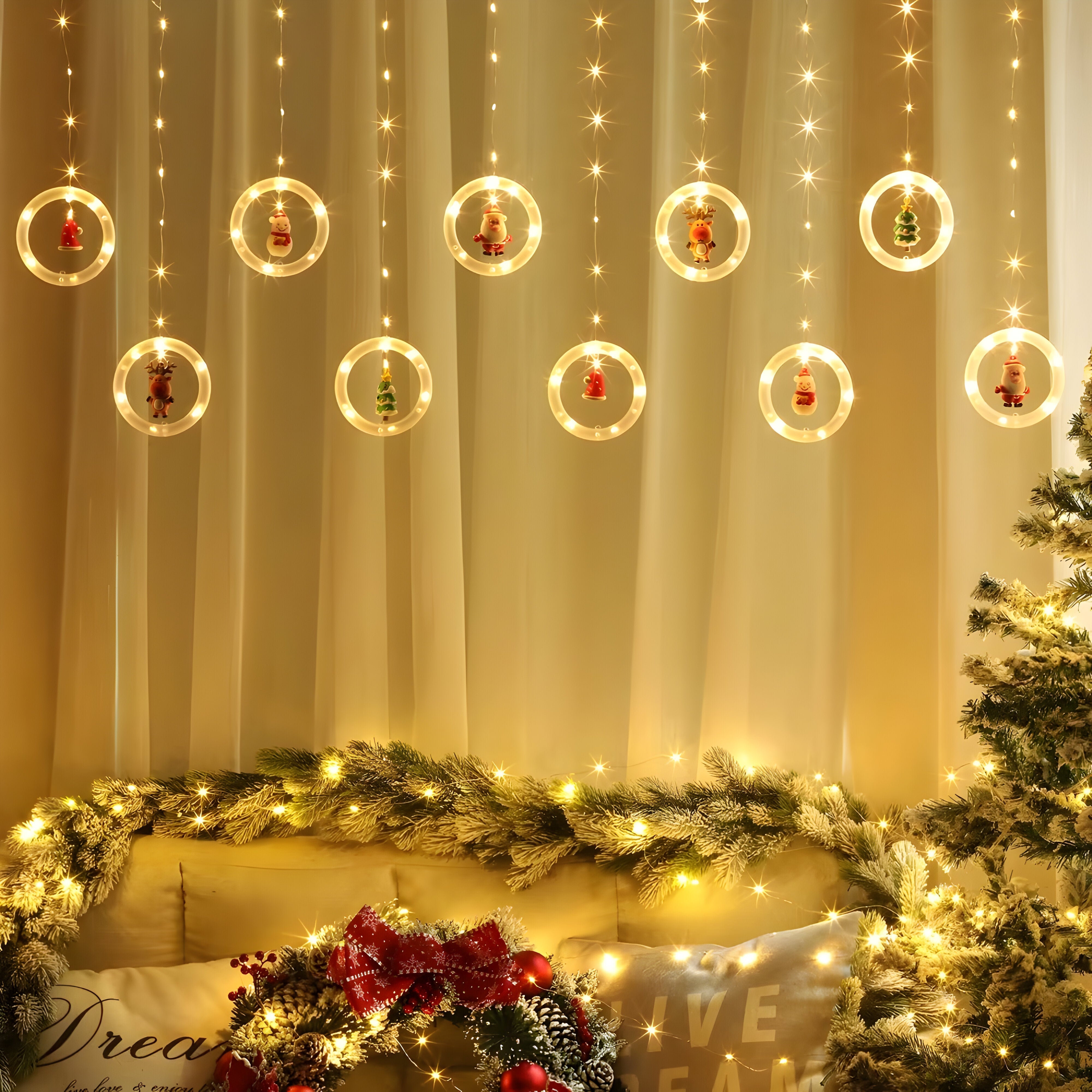 Santa | LED-Weihnachtslichter - Festlicher Glanz für Festtagsdekorationen - - Santa | LED-Weihnachtslichter - Festlicher Glanz für Festtagsdekorationen - €25 - Concept Düsseldorf