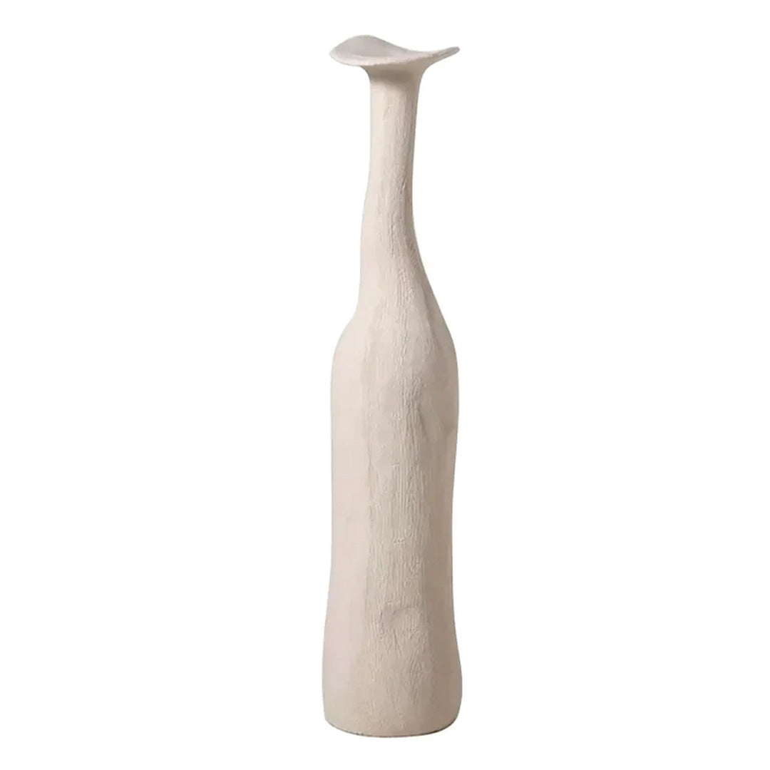Moderne Morandi-Keramikvase | Schlankes, raffiniertes Akzentstück - Weiß - Moderne Morandi-Keramikvase | Schlankes, raffiniertes Akzentstück - € - Concept Frankfurt