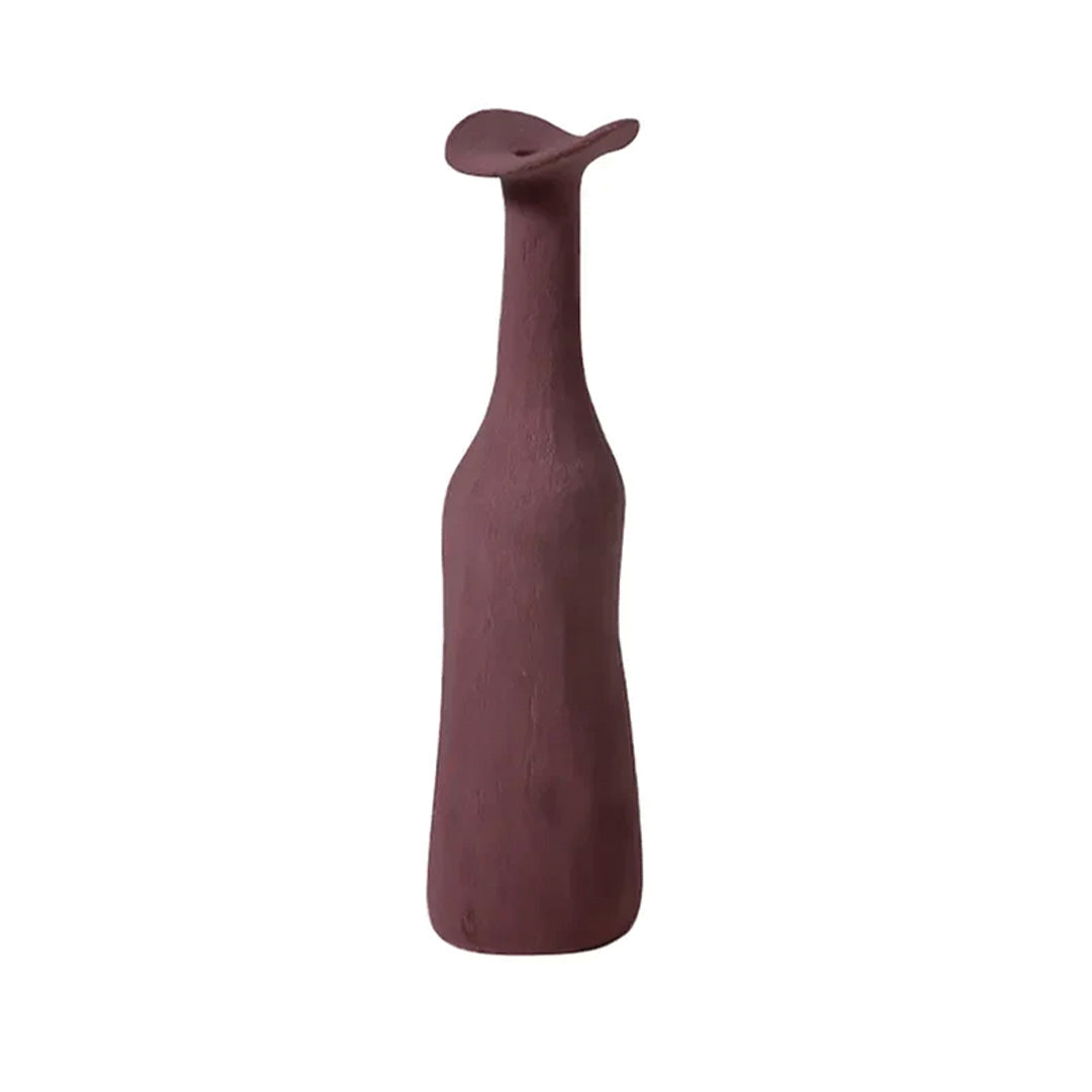 Moderne Morandi-Keramikvase | Schlankes, raffiniertes Akzentstück - Traube - Moderne Morandi-Keramikvase | Schlankes, raffiniertes Akzentstück - € - Concept Frankfurt