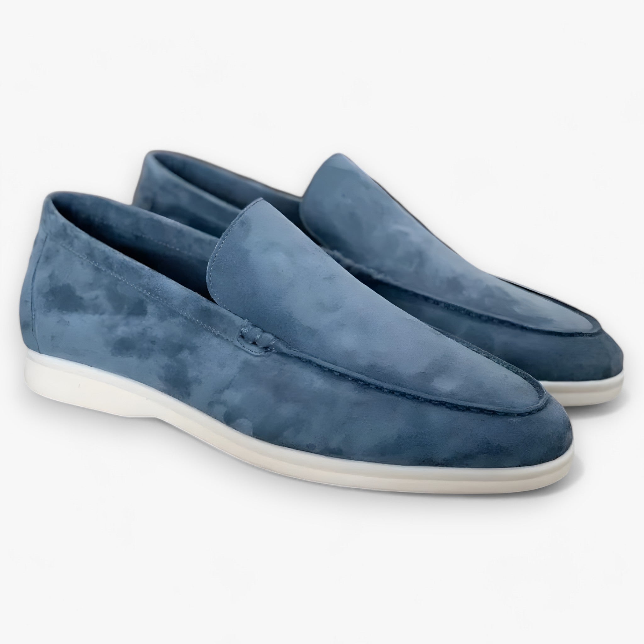 Wildleder Slipper - Luxus und Komfort für Jeden Anlass - Nebligen Blau - Wildleder Slipper - Luxus und Komfort für Jeden Anlass - €25 - Concept Neurenberg