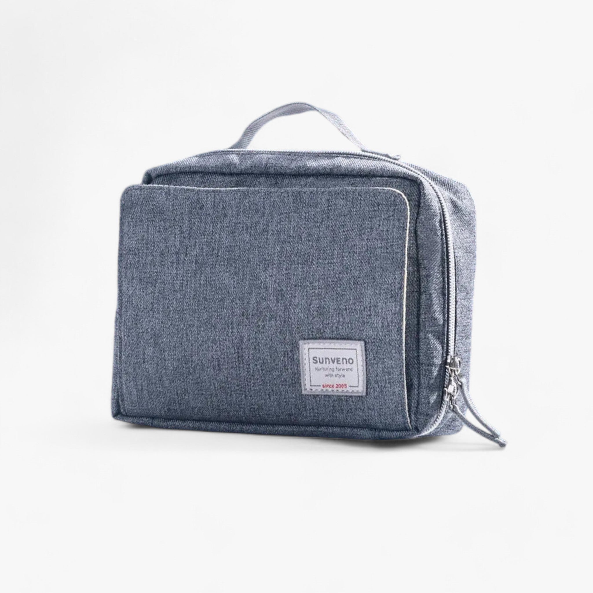 Wickeltasche | Umstandstasche - Modische & funktionelle Aufbewahrung - Dunkelgrau S - Wickeltasche | Umstandstasche - Modische & funktionelle Aufbewahrung - €25 - Concept Frankfurt