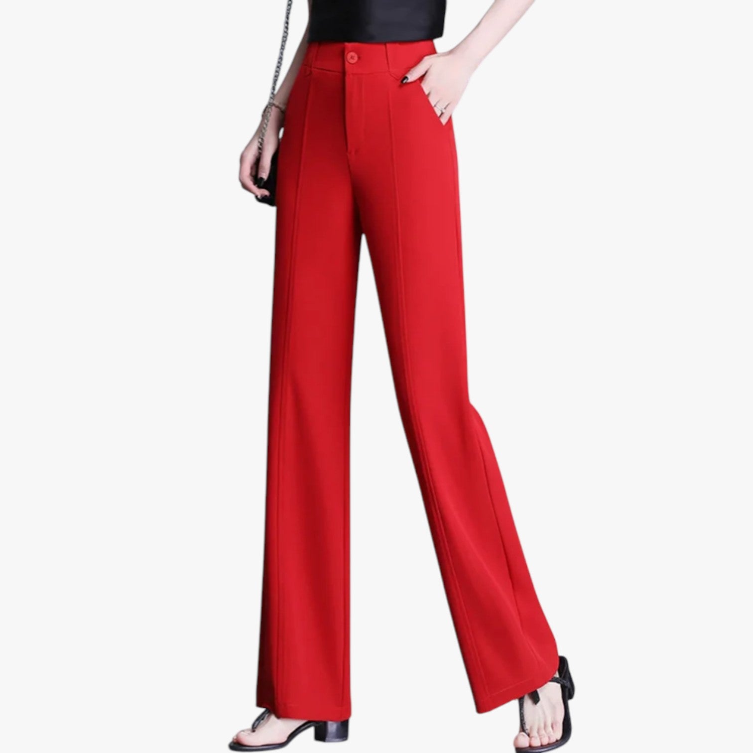 Regine | Oversize weiße Hosen – Eleganz und Komfort von L bis 6XL