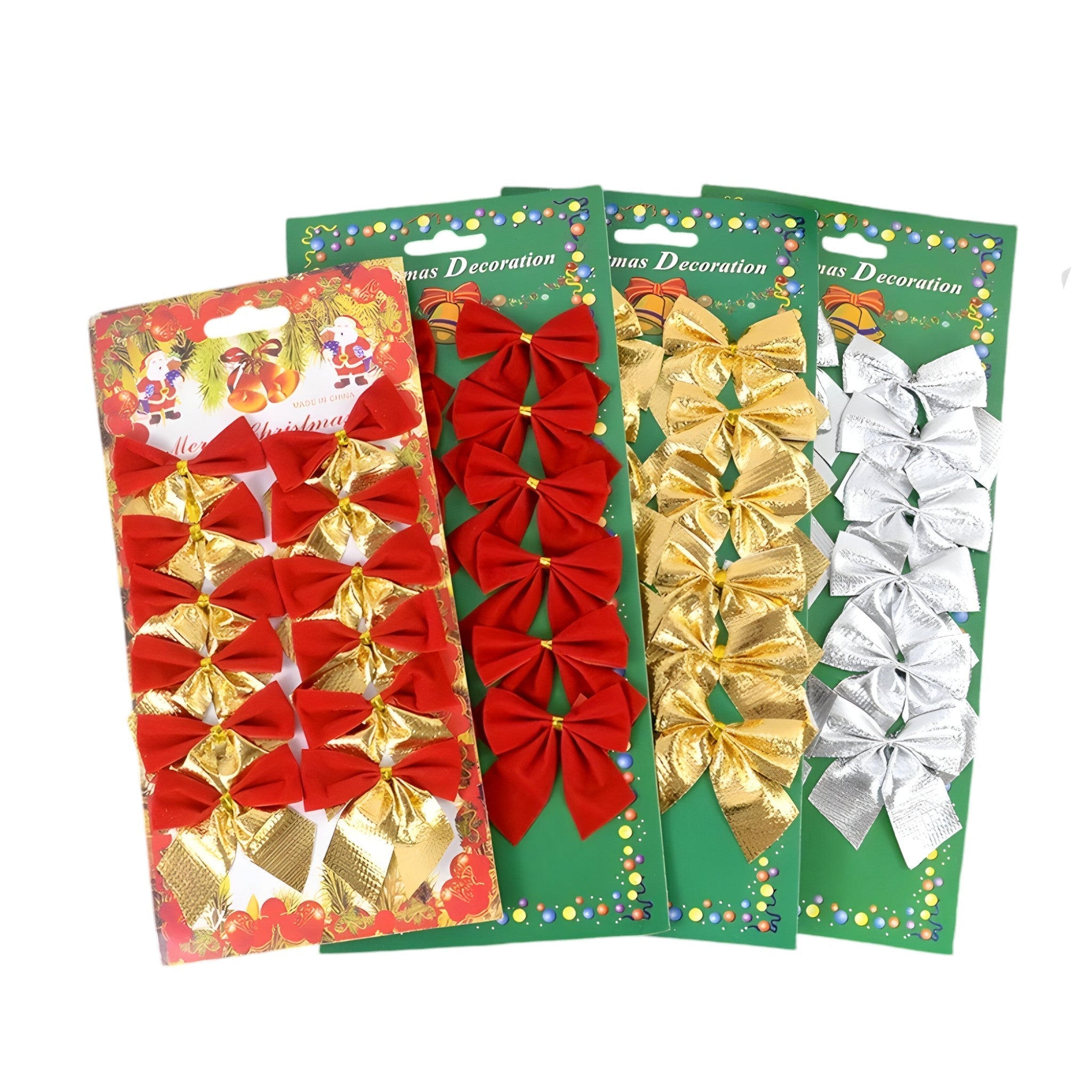 Weihnachtsdekoration | Mini Hängevorrichtungen Rote und Goldene Schleifen - Perfekt für DIY und Geschenkdekoration - - Weihnachtsdekoration | Mini Hängevorrichtungen Rote und Goldene Schleifen - Perfekt für DIY und Geschenkdekoration - €25 - Concept Düsseldorf