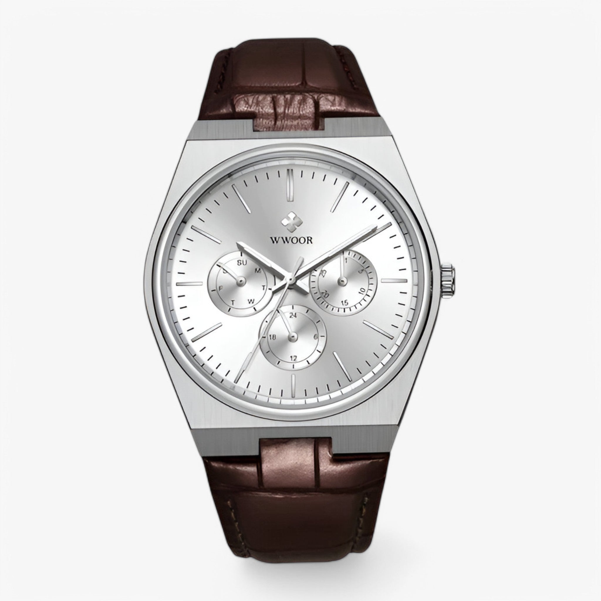 Ronan | Quarz-Uhr aus Stahl mit Saphirglas