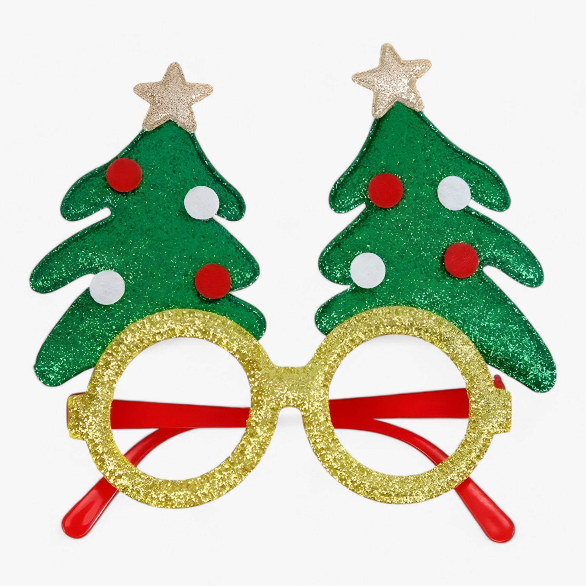 Urlaubsfeiernder | Weihnachtsbrille mit Weihnachtsmann, Weihnachtsbaum und Schneemann - Lustige Accessoires für Festtagsfotos - D - Urlaubsfeiernder | Weihnachtsbrille mit Weihnachtsmann, Weihnachtsbaum und Schneemann - Lustige Accessoires für Festtagsfotos - €25 - Concept Düsseldorf