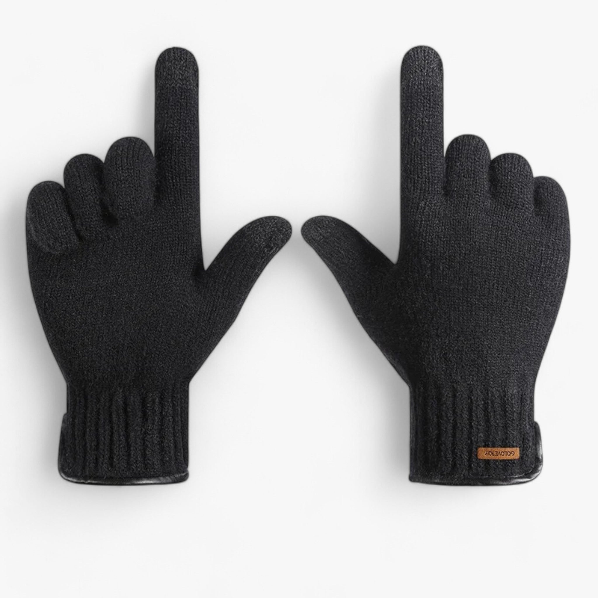 Winterhandschuhe für Männer - Wärme & stilvolles Komfort - 001Schwarz Eine Größe - Winterhandschuhe für Männer - Wärme & stilvolles Komfort - €25 - Concept Neurenberg