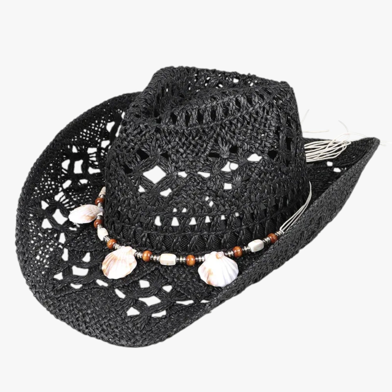 Skye | Cowboy-Hut Unisex aus Vintage-Stroh