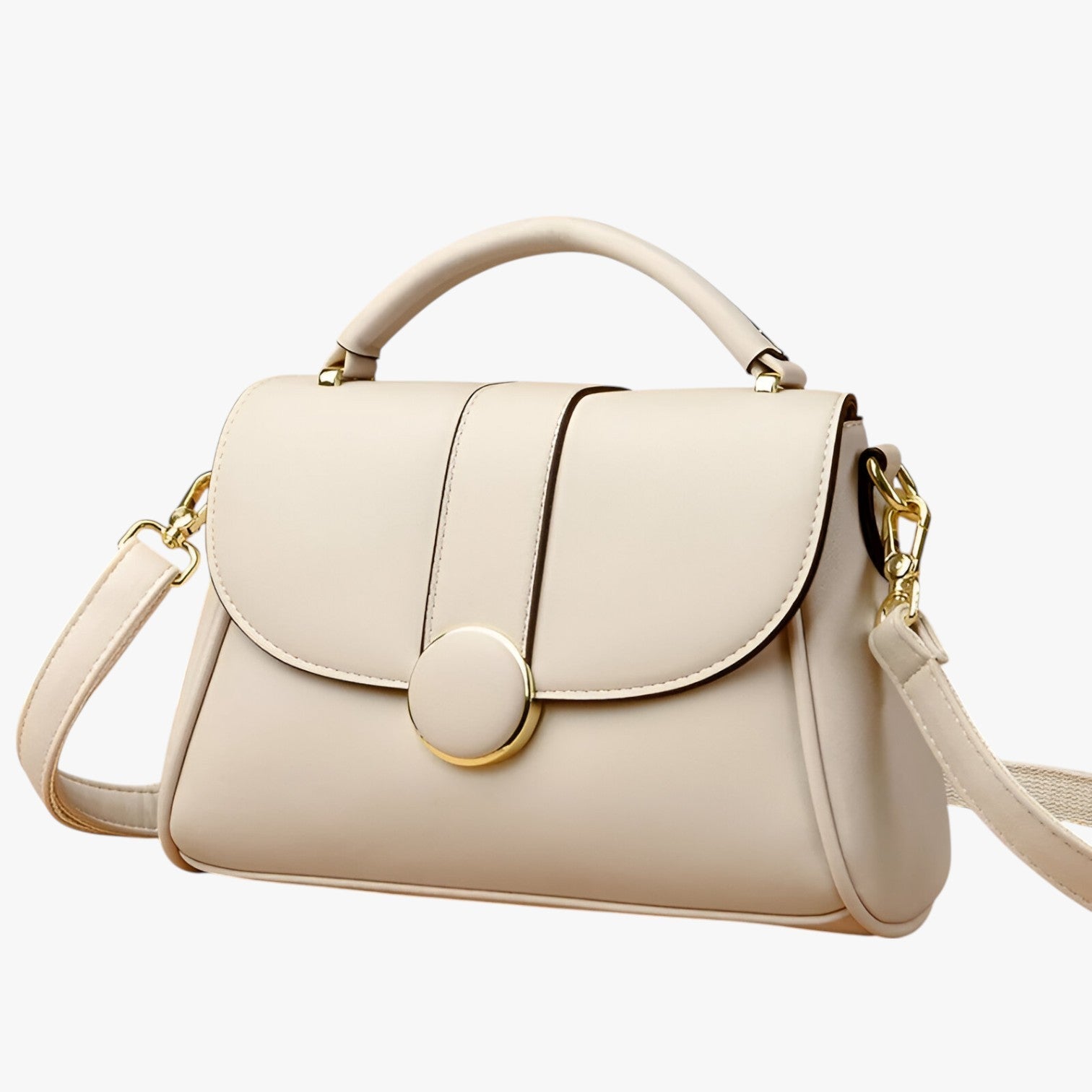 Suzy | Elegante Umhängetasche mit Markensignet