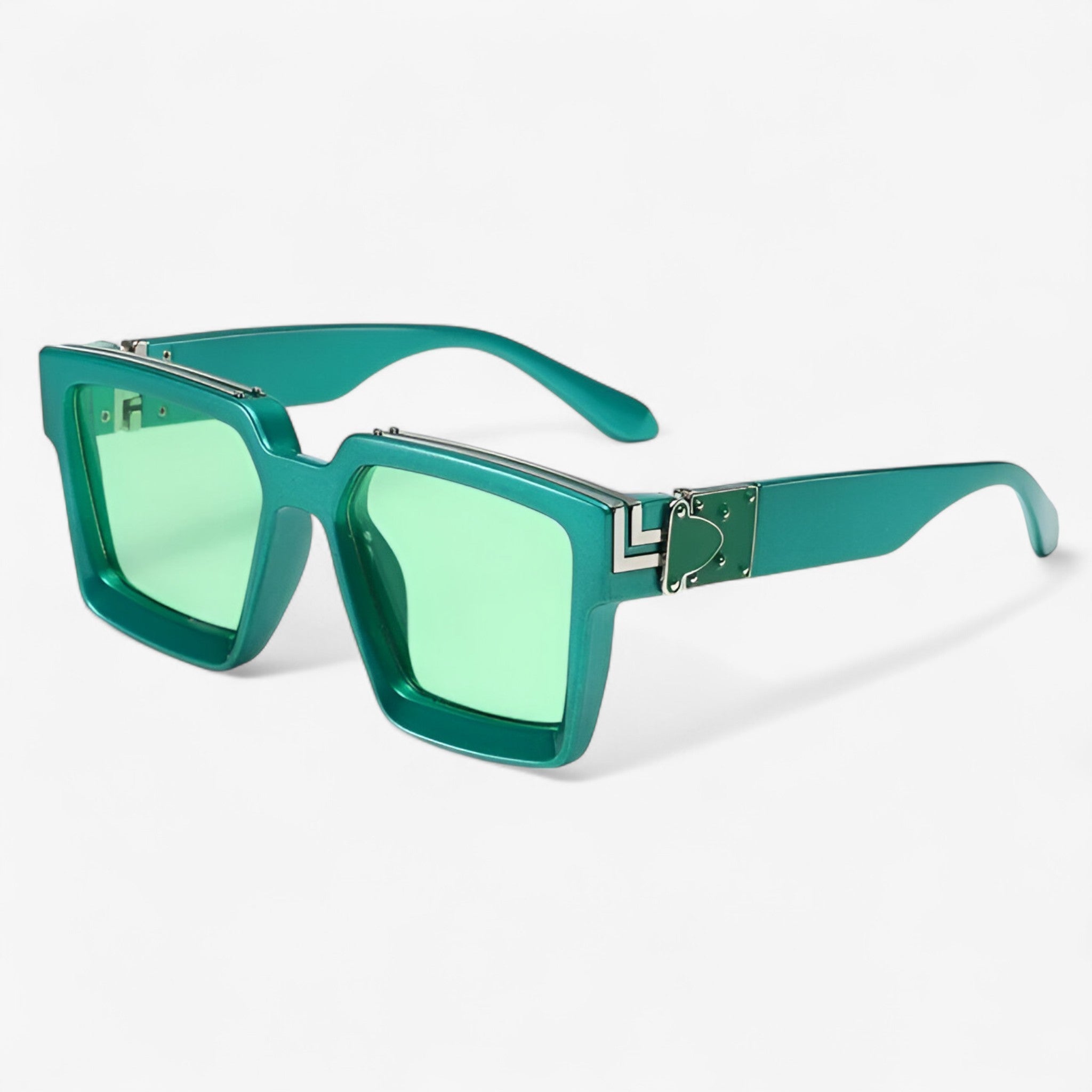 Ulrich | Vintage quadratische Sonnenbrille für Männer und Frauen
