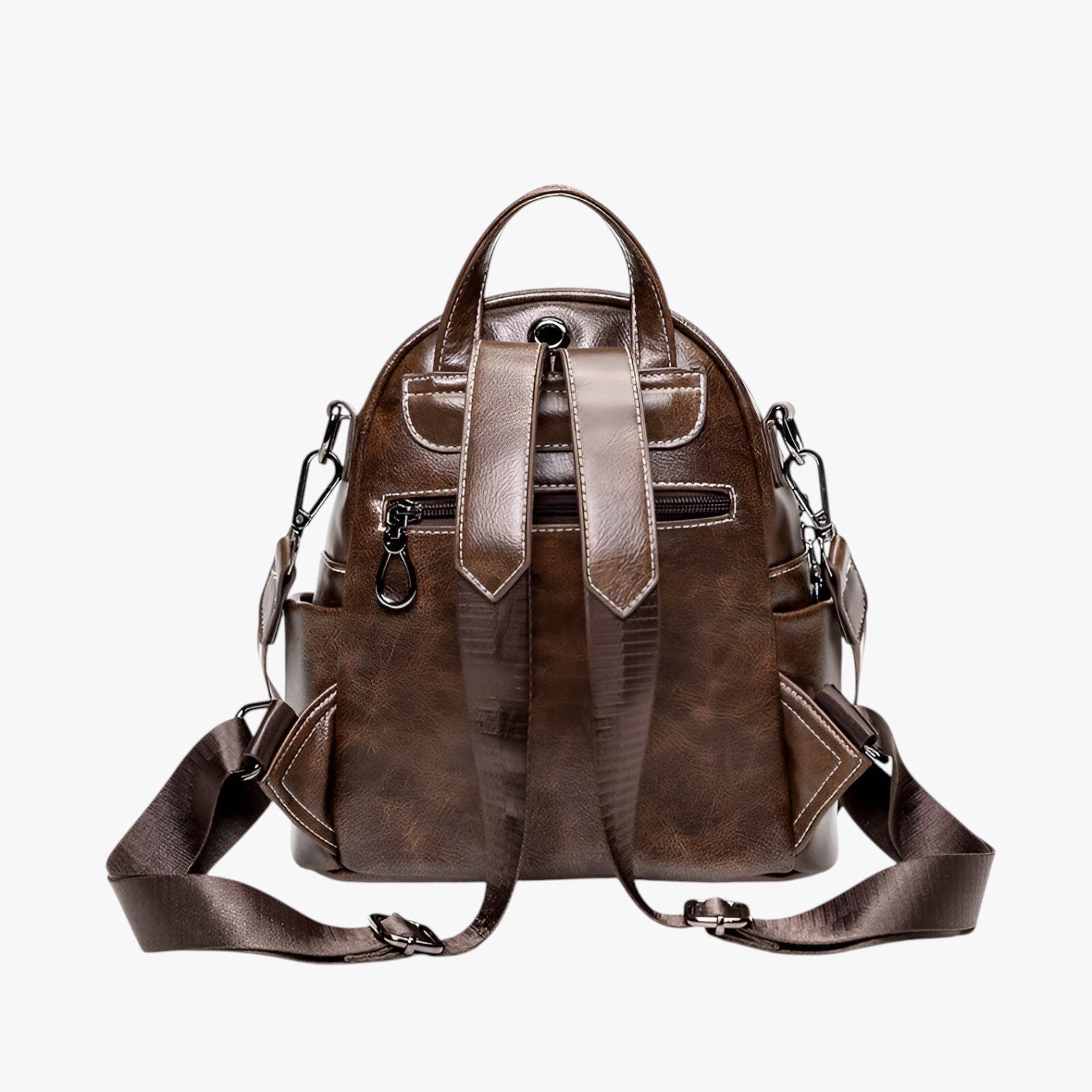 Savannah | Retro-Rucksack aus gewachstem PU-Leder