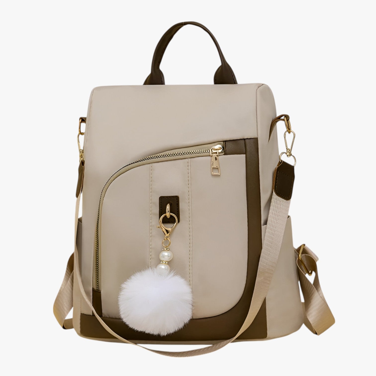 Vivian | Leichter Nylon-Rucksack mit großem Fassungsvermögen