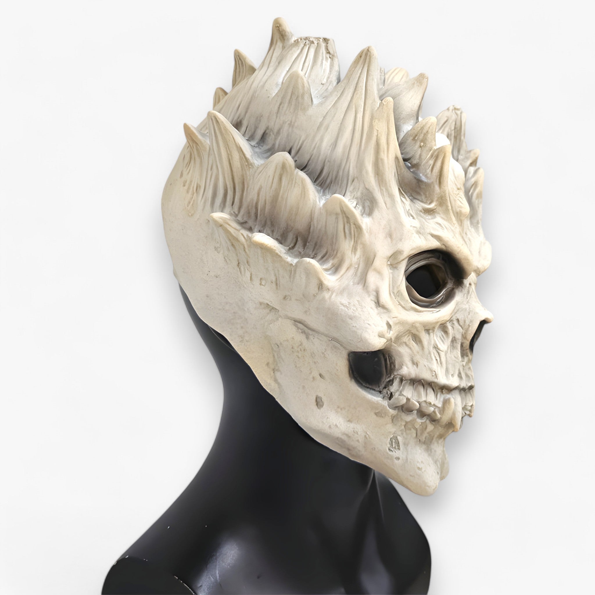 Gruselige Schädelmaske - Realistische Kopfmaske für Halloween - - Dread | Gruselige Schädelmaske - Realistische Kopfmaske für Halloween - €25 - Concept Düsseldorf