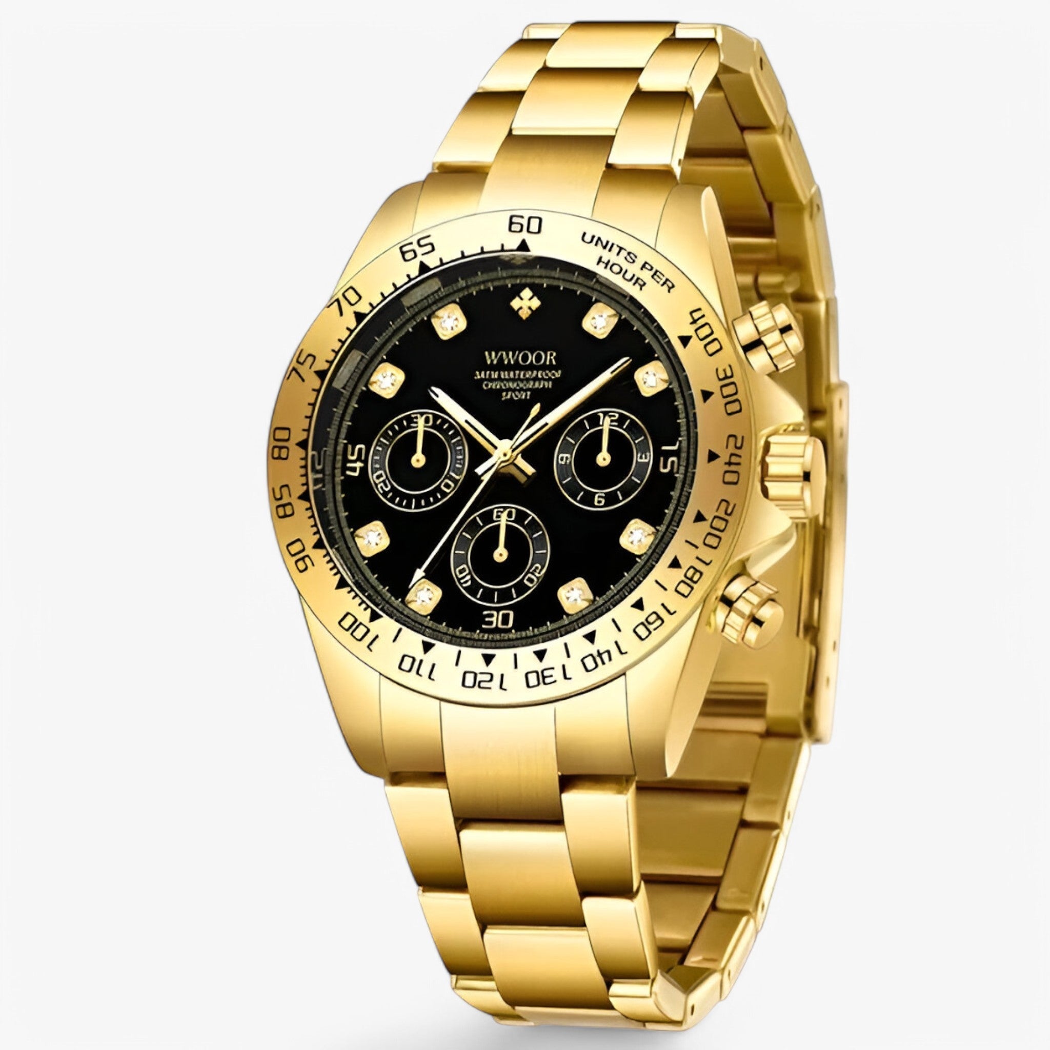 Kashmir | Luxus Chronograph Uhr aus Edelstahl