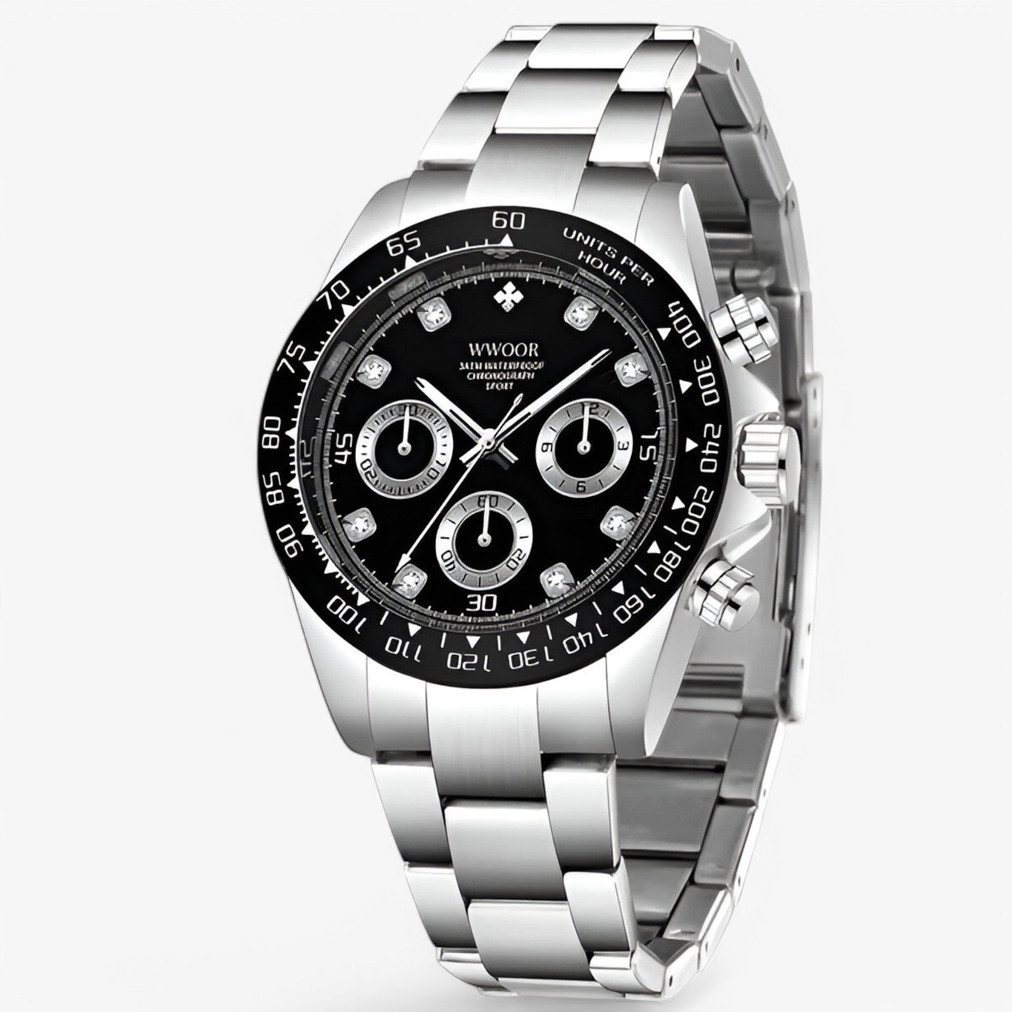 Kashmir | Luxus Chronograph Uhr aus Edelstahl