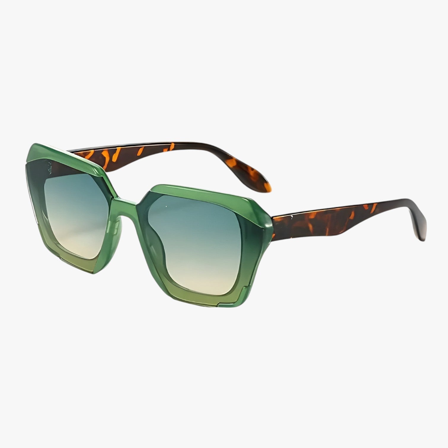 Valerie | Damen quadratische, getönte Sonnenbrille