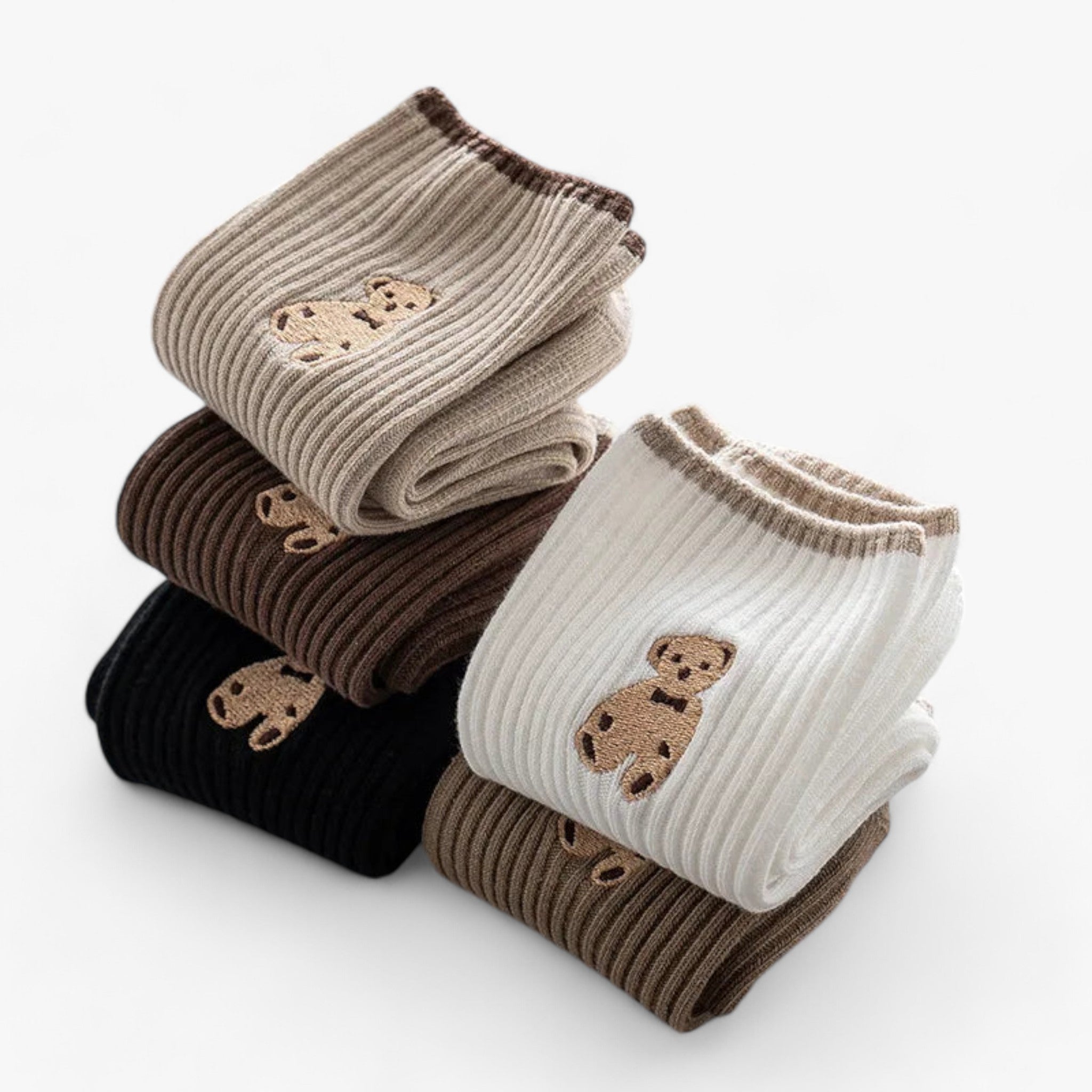 Bären-Socken - Kuschelig und süß - - Bären-Socken - Kuschelig und süß (1 Paar + 1 Paar GRATIS) - €25 - Concept Frankfurt