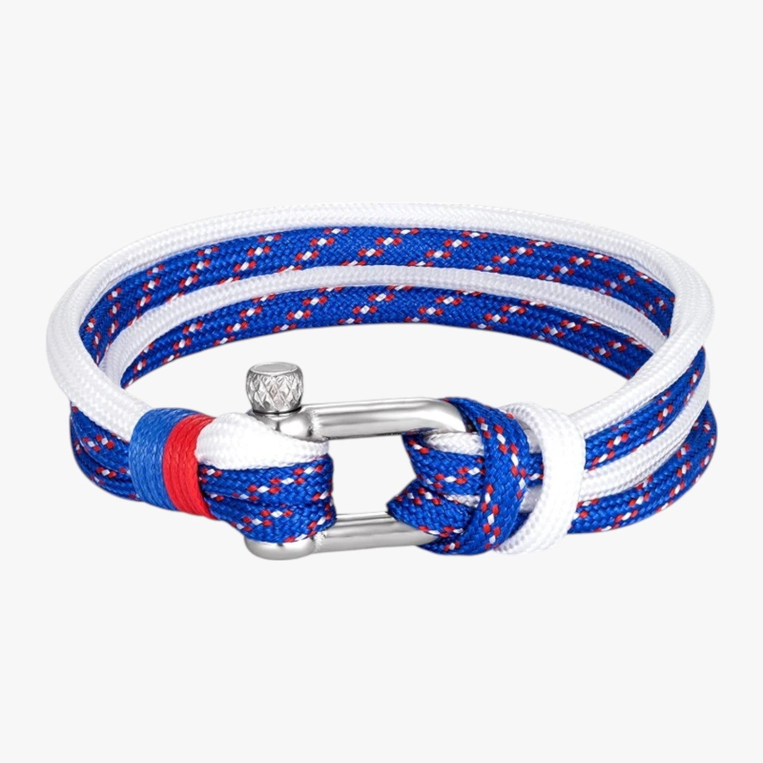 Tristan | Survival Paracord Armband mit Marinehaken