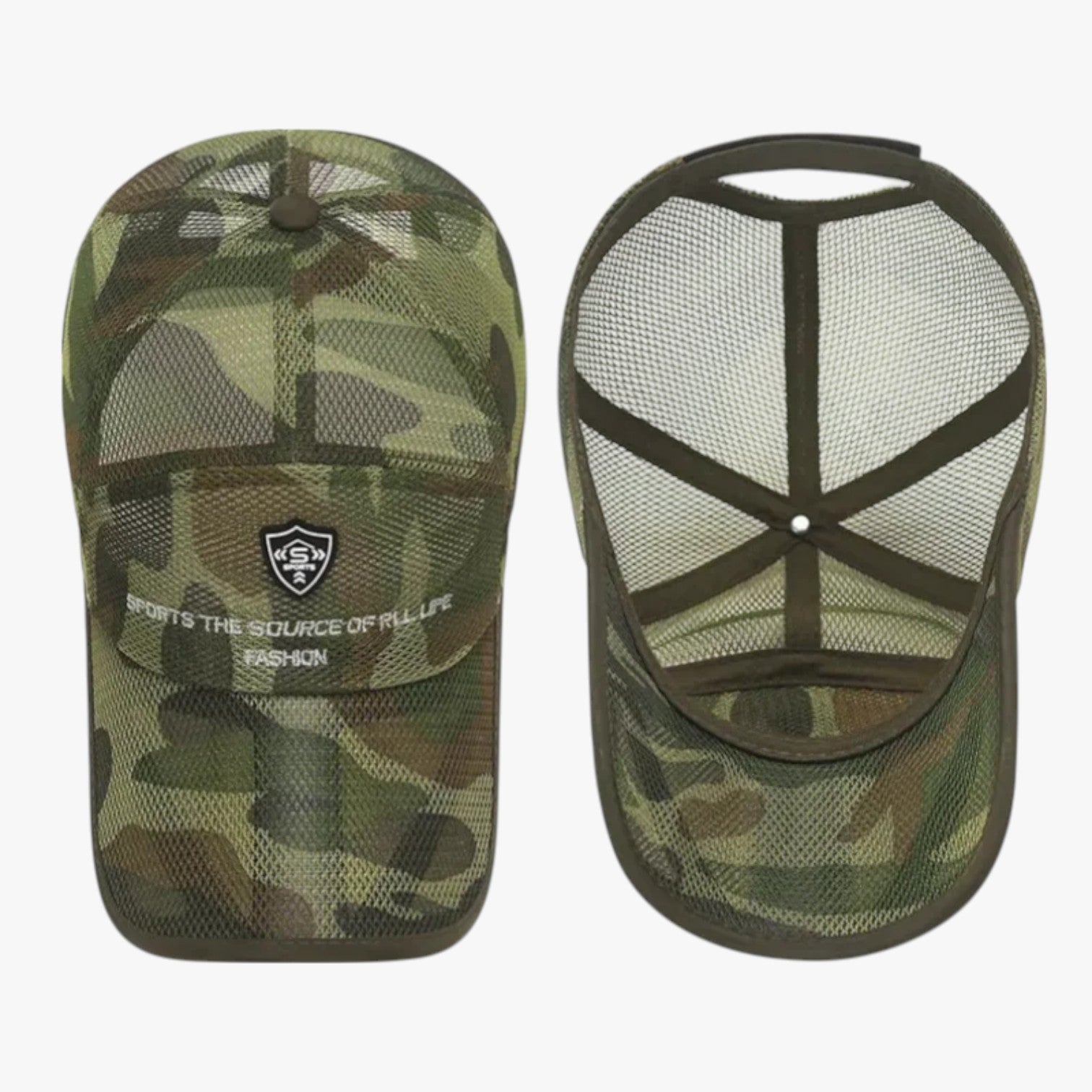 Brady | Atmungsaktive Sommer-Sportcap mit Visier Jungle