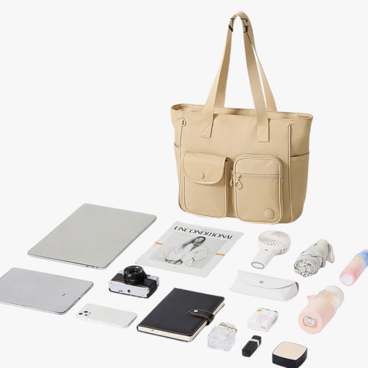 Eloise | AJI 2025 Damen Tote-Tasche Leicht, Wasserdicht und Geräumig