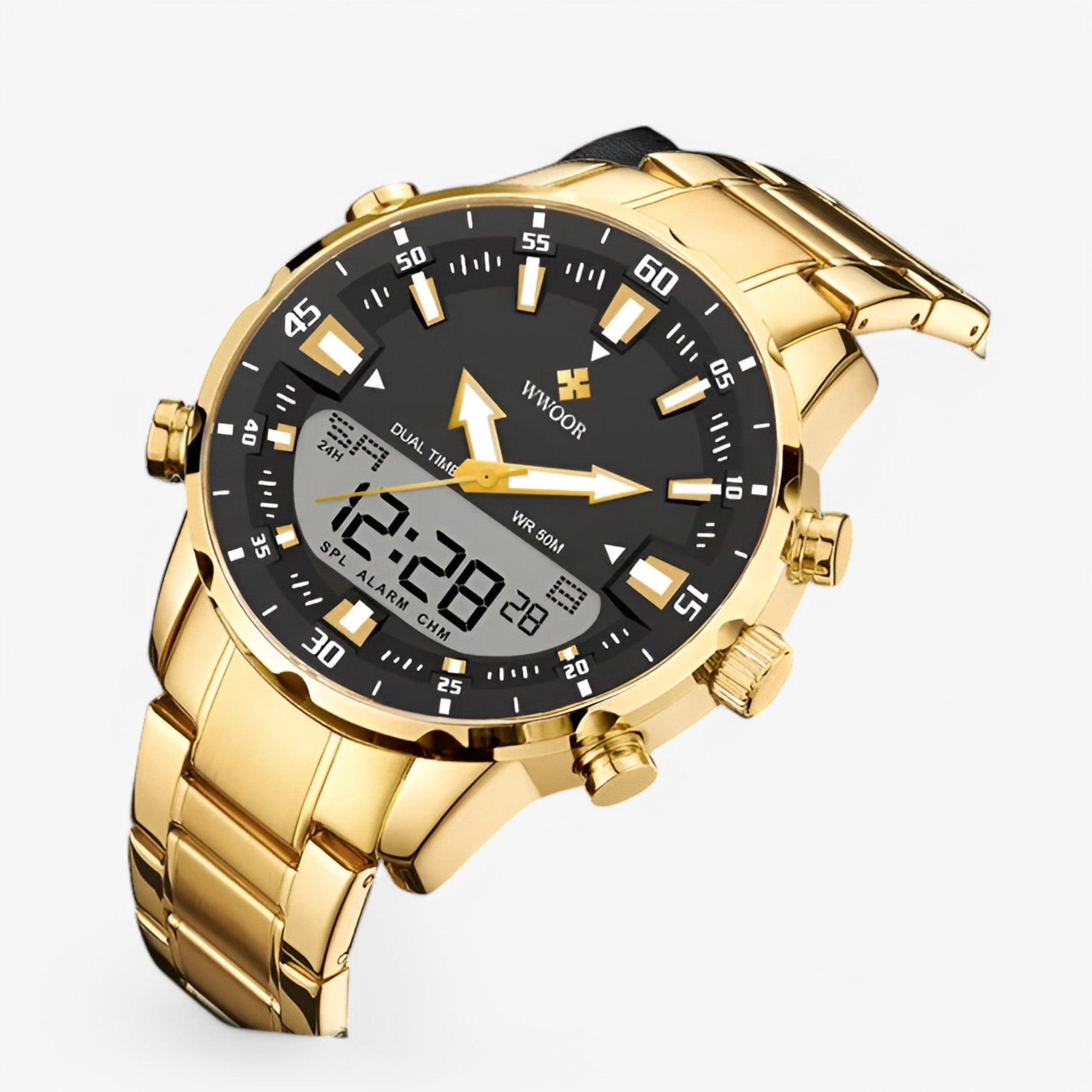 Dario | Militärische Sportuhr aus Edelstahl