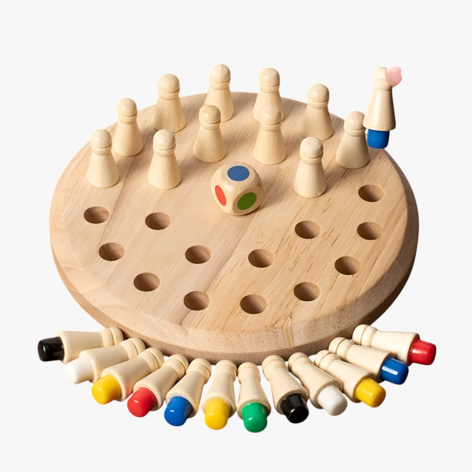 Valentina | Holz-Memory-Tisch mit kognitiven Puzzles