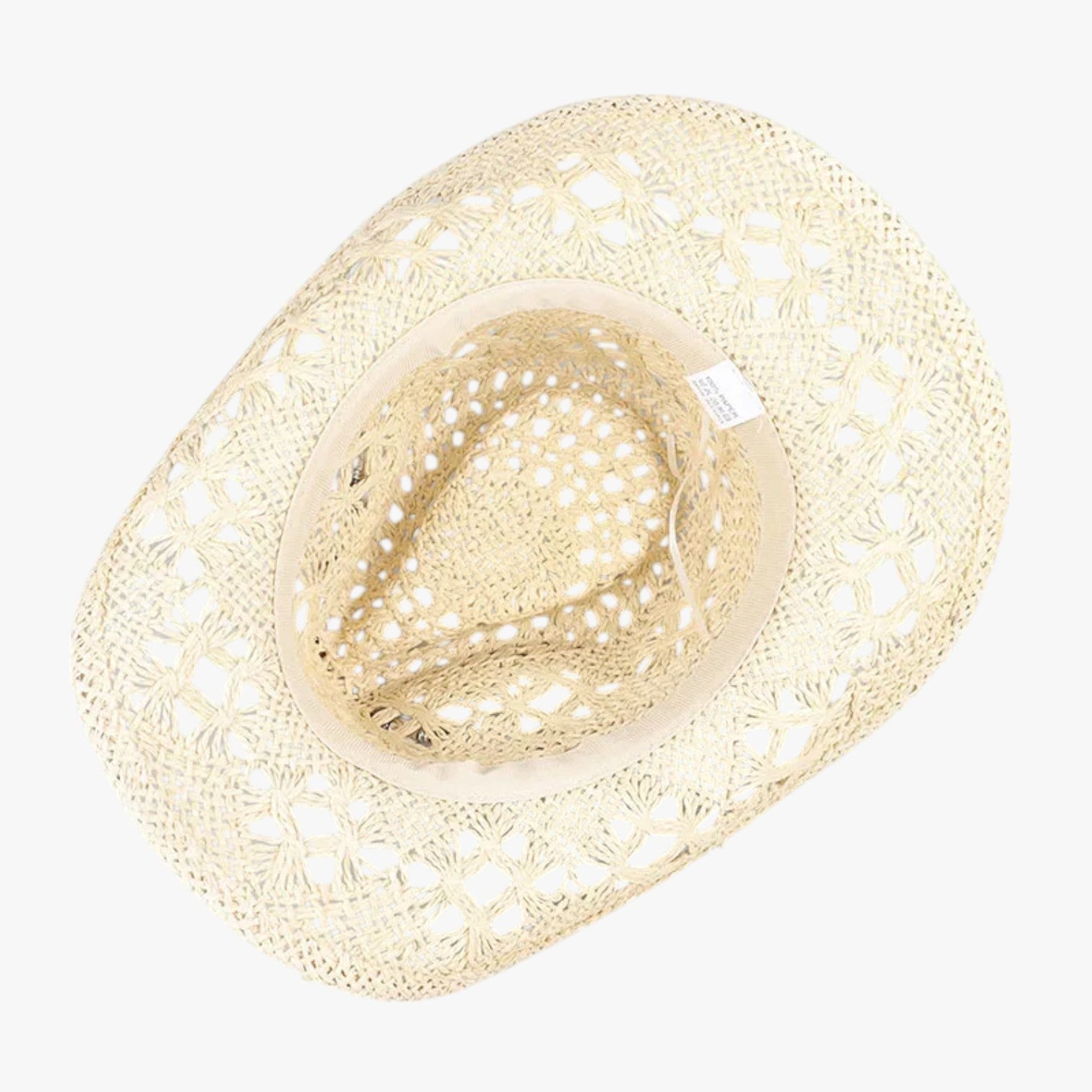 Skye | Cowboy-Hut Unisex aus Vintage-Stroh
