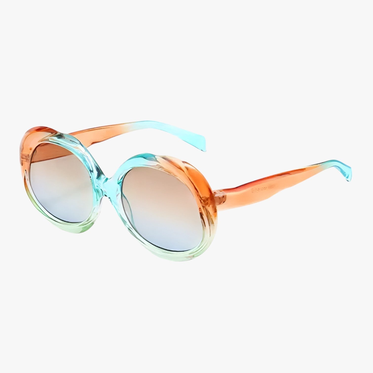 Camila | Ovaler Sonnenbrille aus Metall UV400