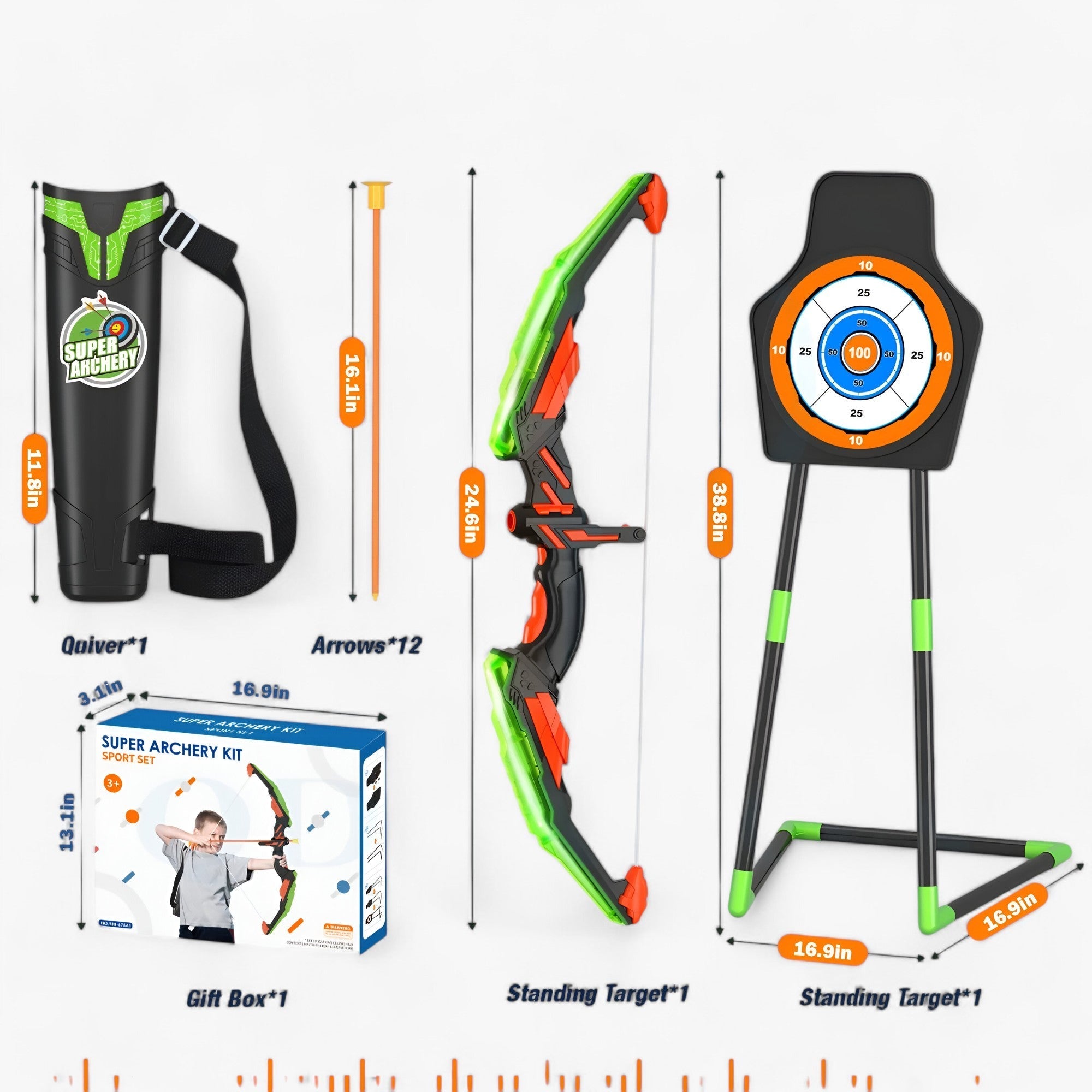 Zaido | Abenteuer Bogen Set – Aktives Outdoor-Erlebnis