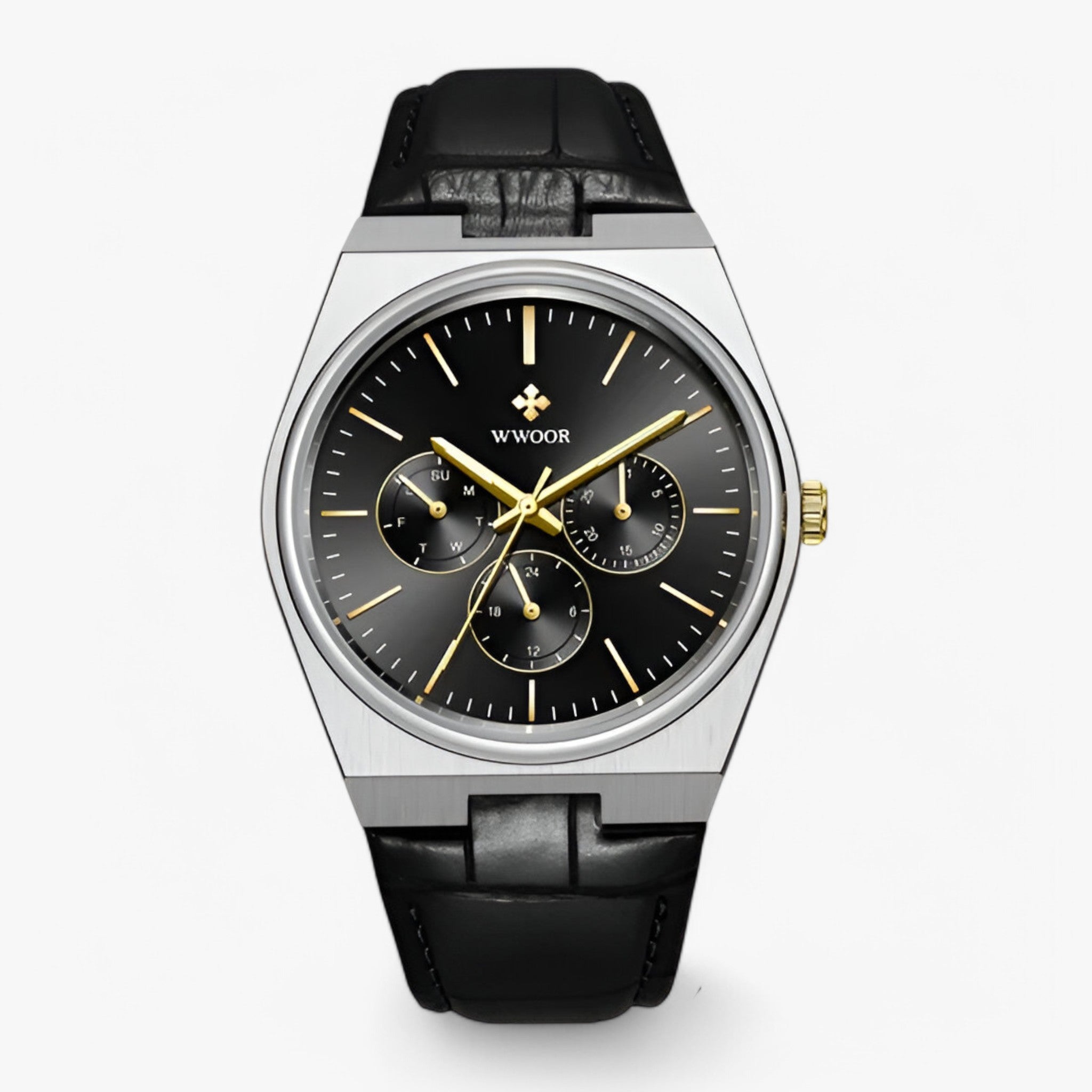 Ronan | Quarz-Uhr aus Stahl mit Saphirglas