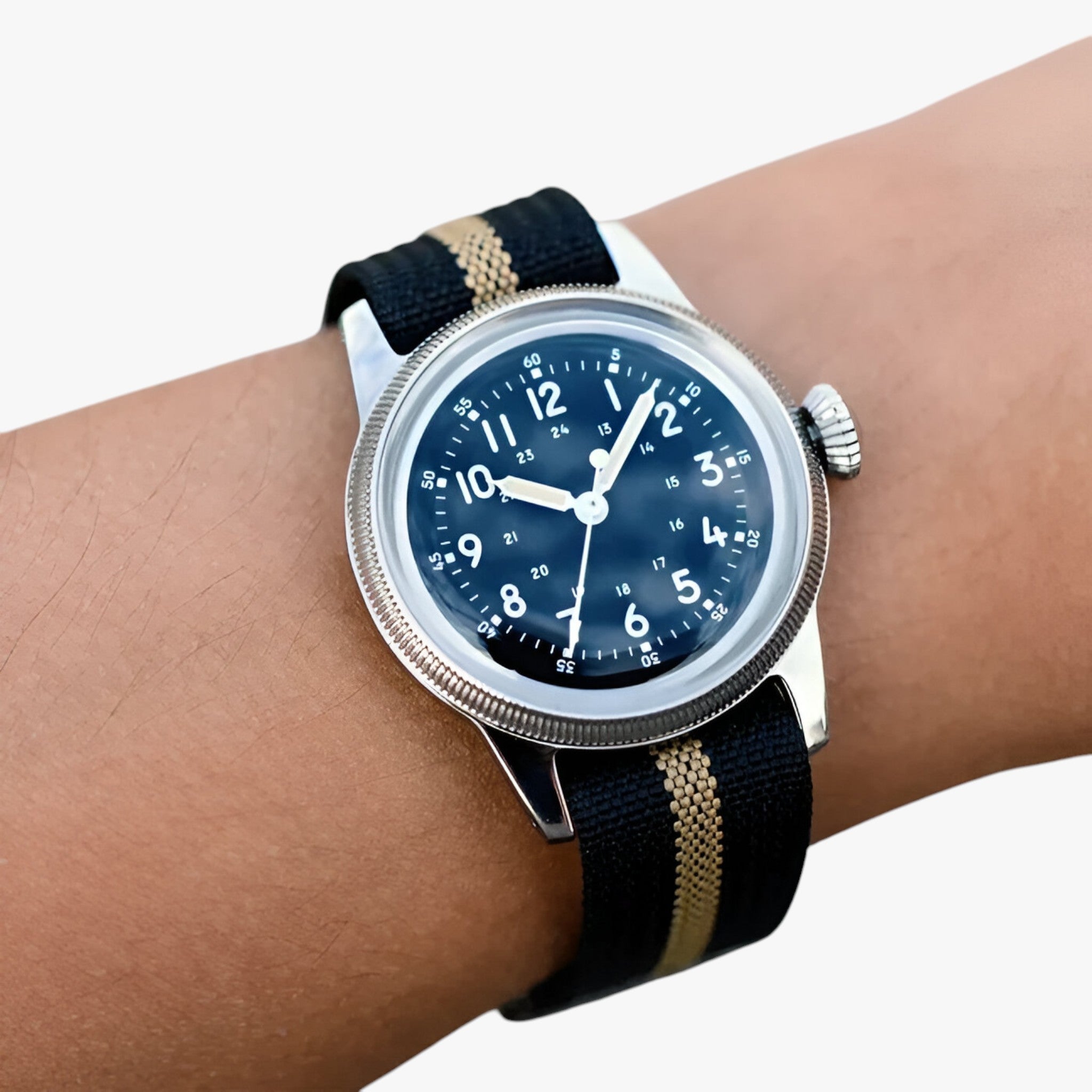 Enzo | Präzise Vintage Militäruhr