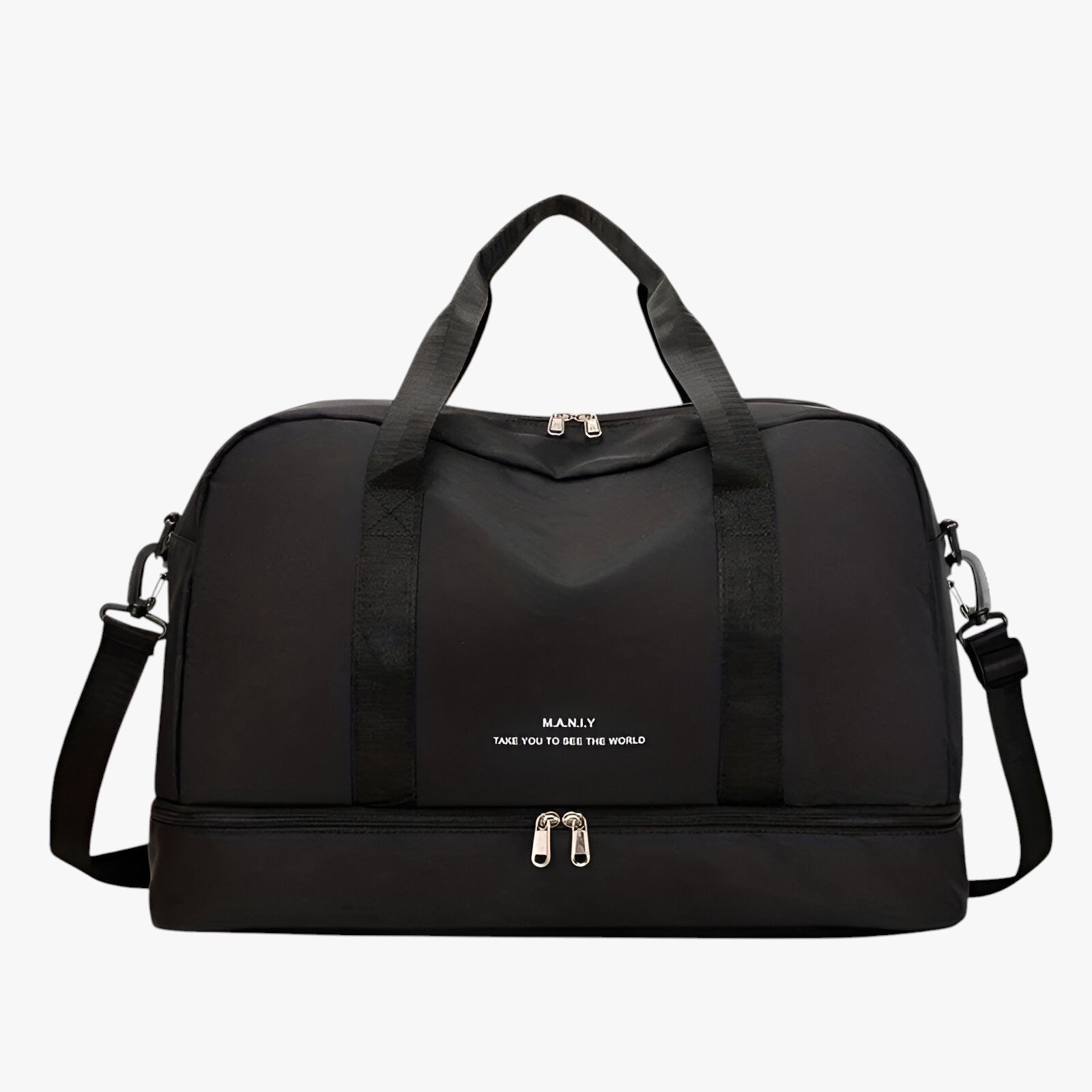 Erweiterbare Reisetasche für Sport und Wochenendausflüge - schwarz - Erweiterbare Reisetasche für Sport und Wochenendausflüge - €25 - Concept Neurenberg