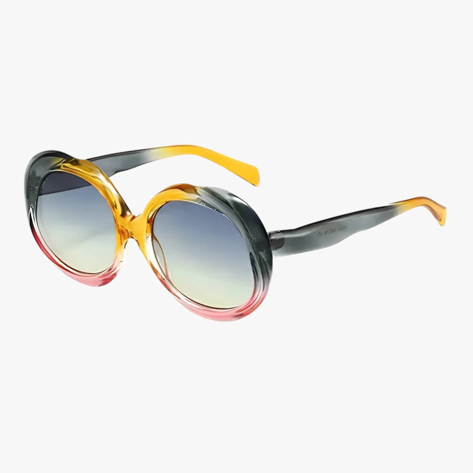Camila | Ovaler Sonnenbrille aus Metall UV400