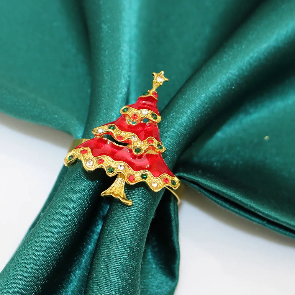 Urlaubs-Eleganz | 6 Weihnachtsserviettenringe mit Tannenzapfen - Perfekt - 2 - Urlaubs-Eleganz | 6 Weihnachtsserviettenringe mit Tannenzapfen - Perfekt- €25 - Concept Düsseldorf