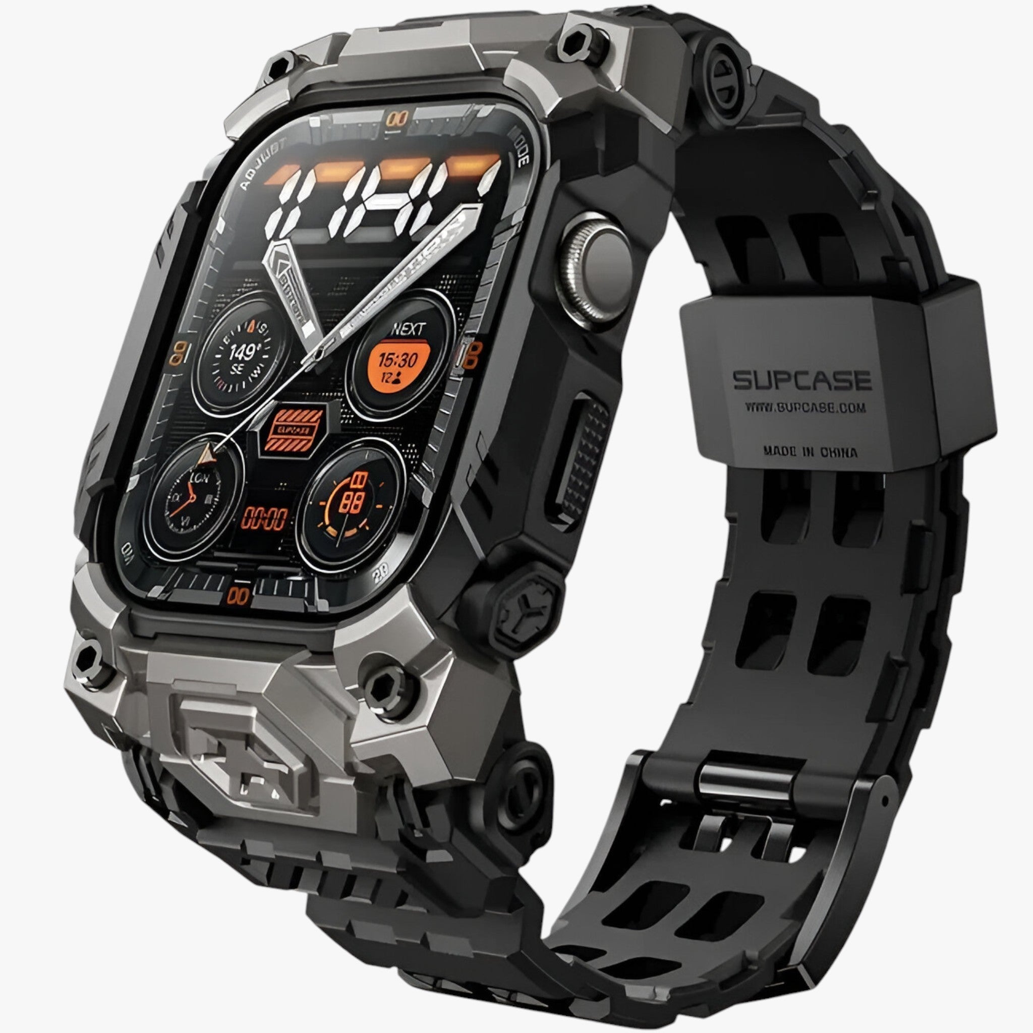 Titan | Robustes Gehäuse mit Armband für die Apple Watch 10