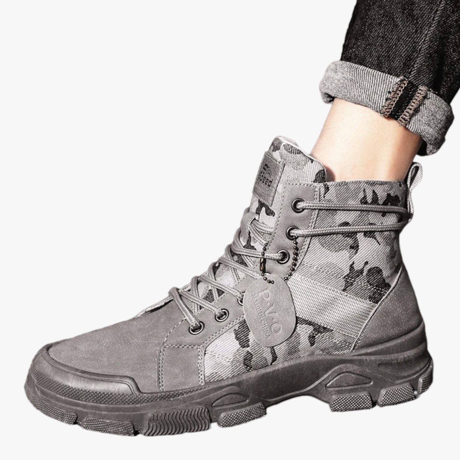 Tobias | Trendige Baumwollstiefel, Warm & Ultra Robust für täglichen Komfort